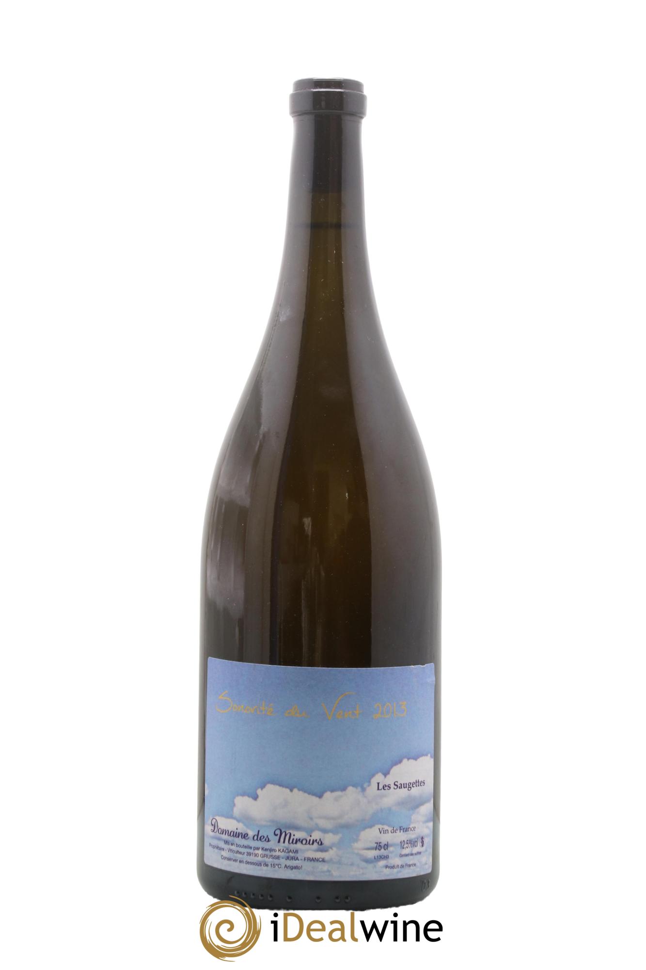 Vin de France Sonorité du vent Les saugettes Kenjiro Kagami - Domaine des Miroirs 2013 - Lotto di 1 magnum - 1