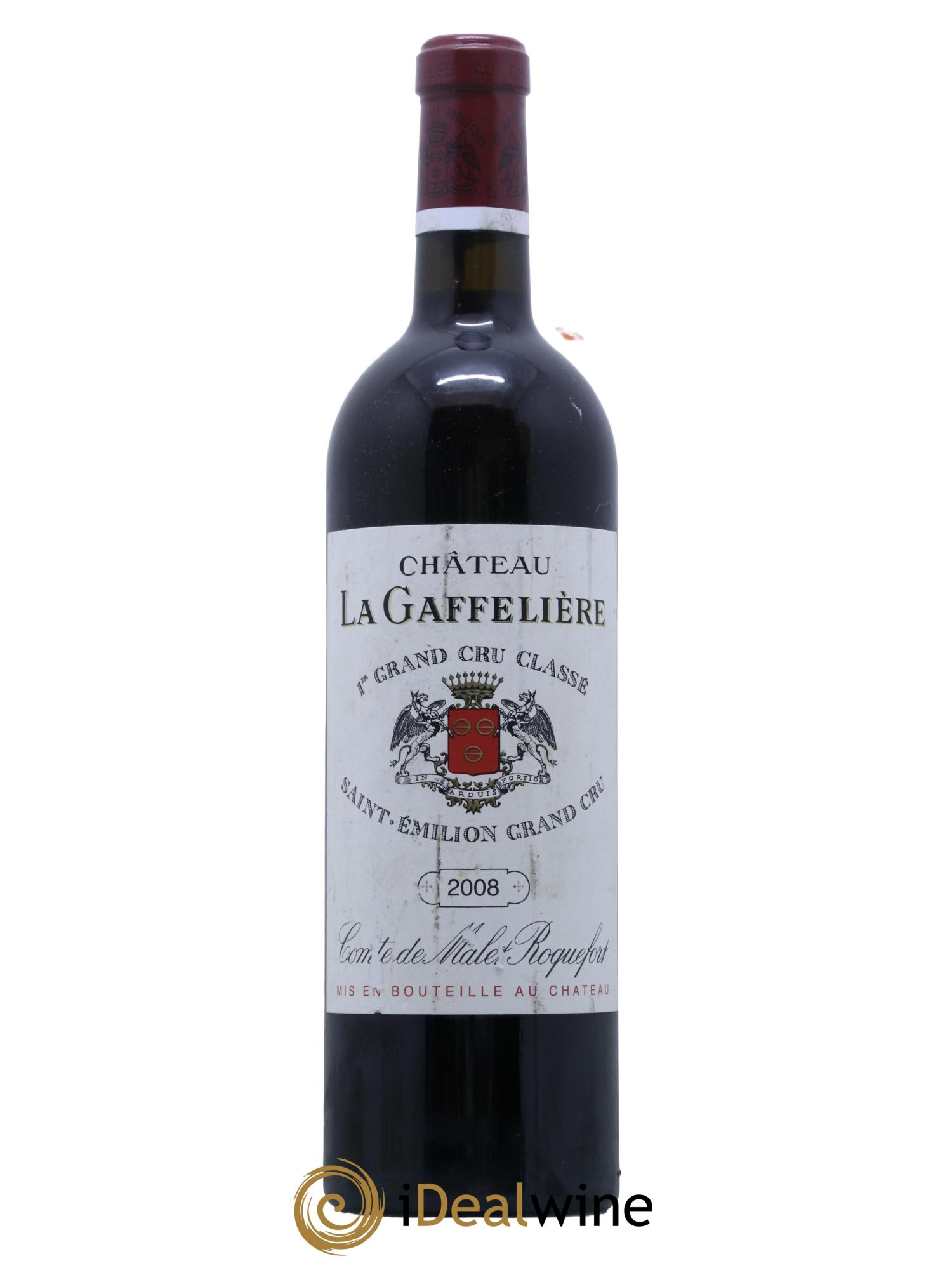 Château la Gaffelière 1er Grand Cru Classé B 2008 - Lot de 1 bouteille - 0