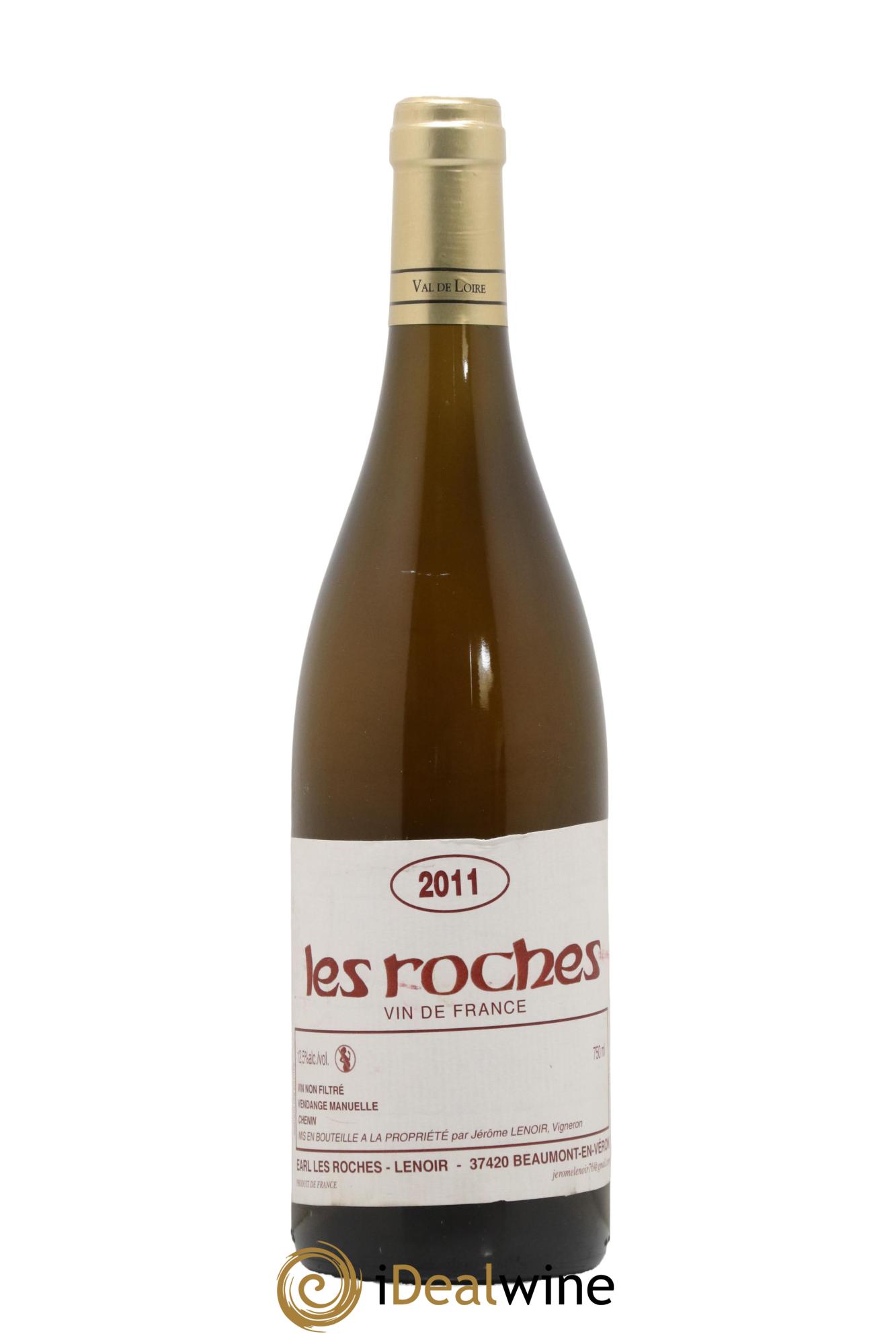 Vin de France Les Roches Lenoir (Domaine) 2011 - Lot de 1 bouteille - 0