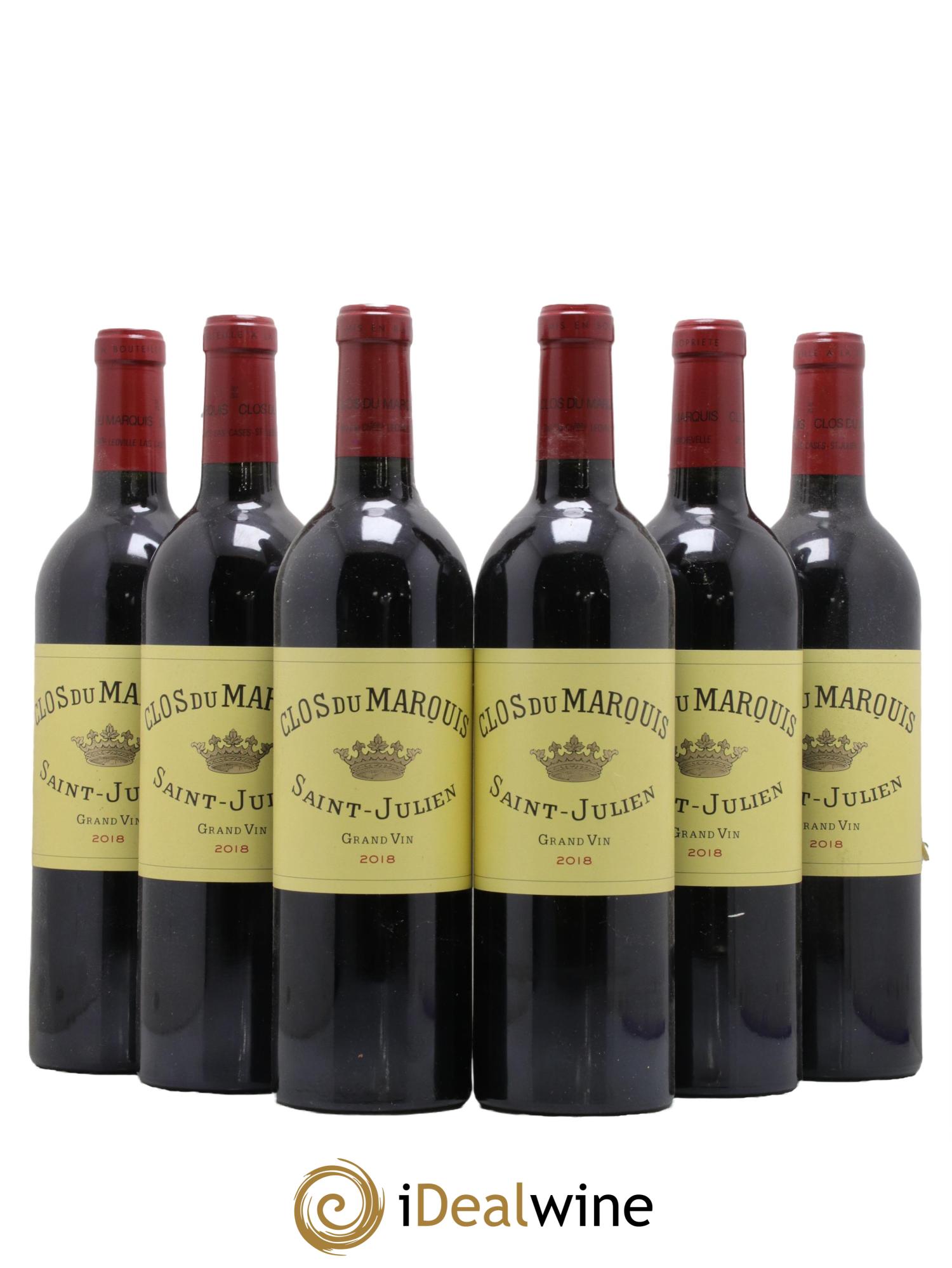 Clos du Marquis 2018 - Lot de 6 bouteilles - 0