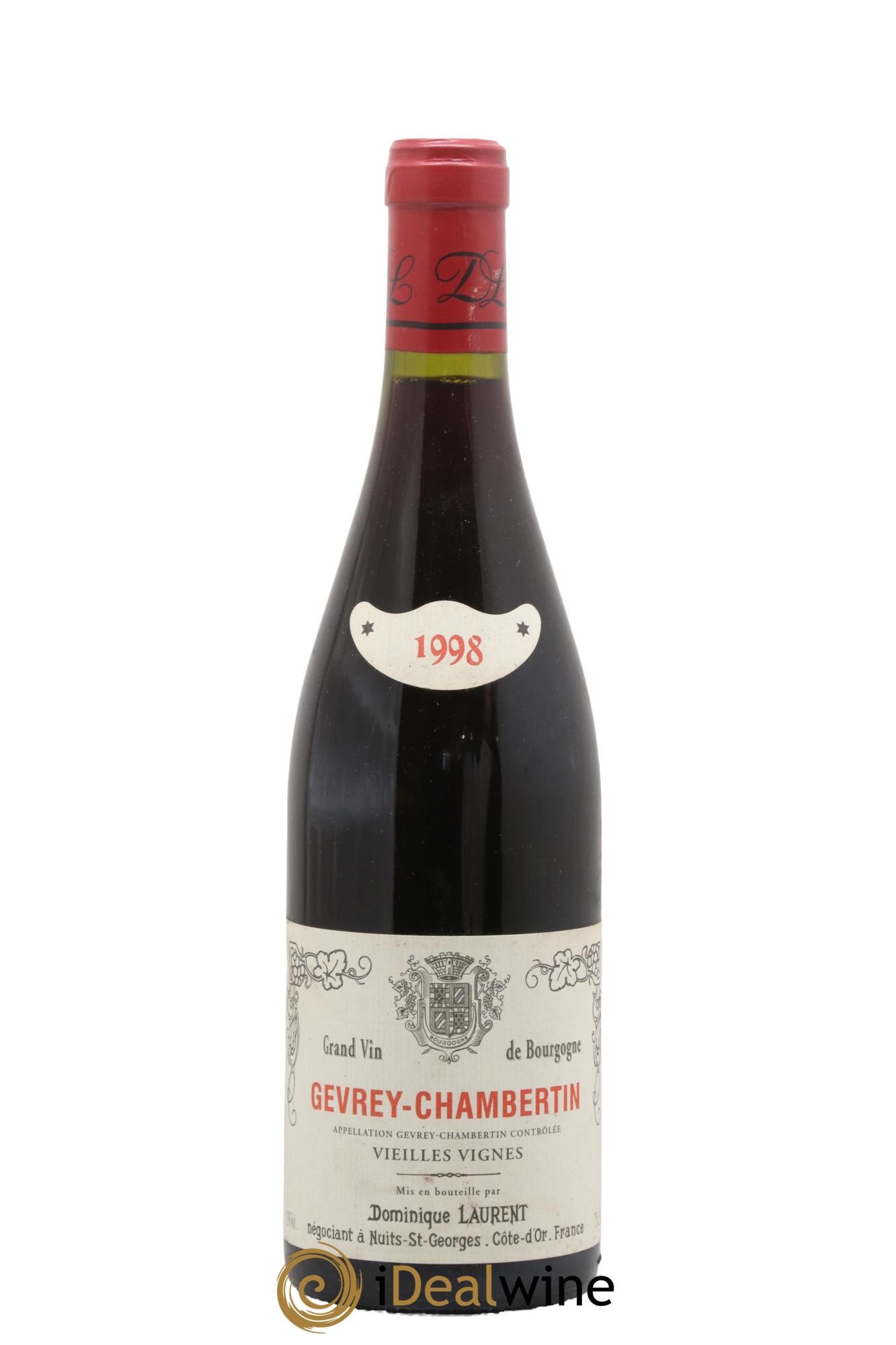 Gevrey-Chambertin Vieilles vignes Dominique Laurent 1998 - Lotto di 1 bottiglia - 0