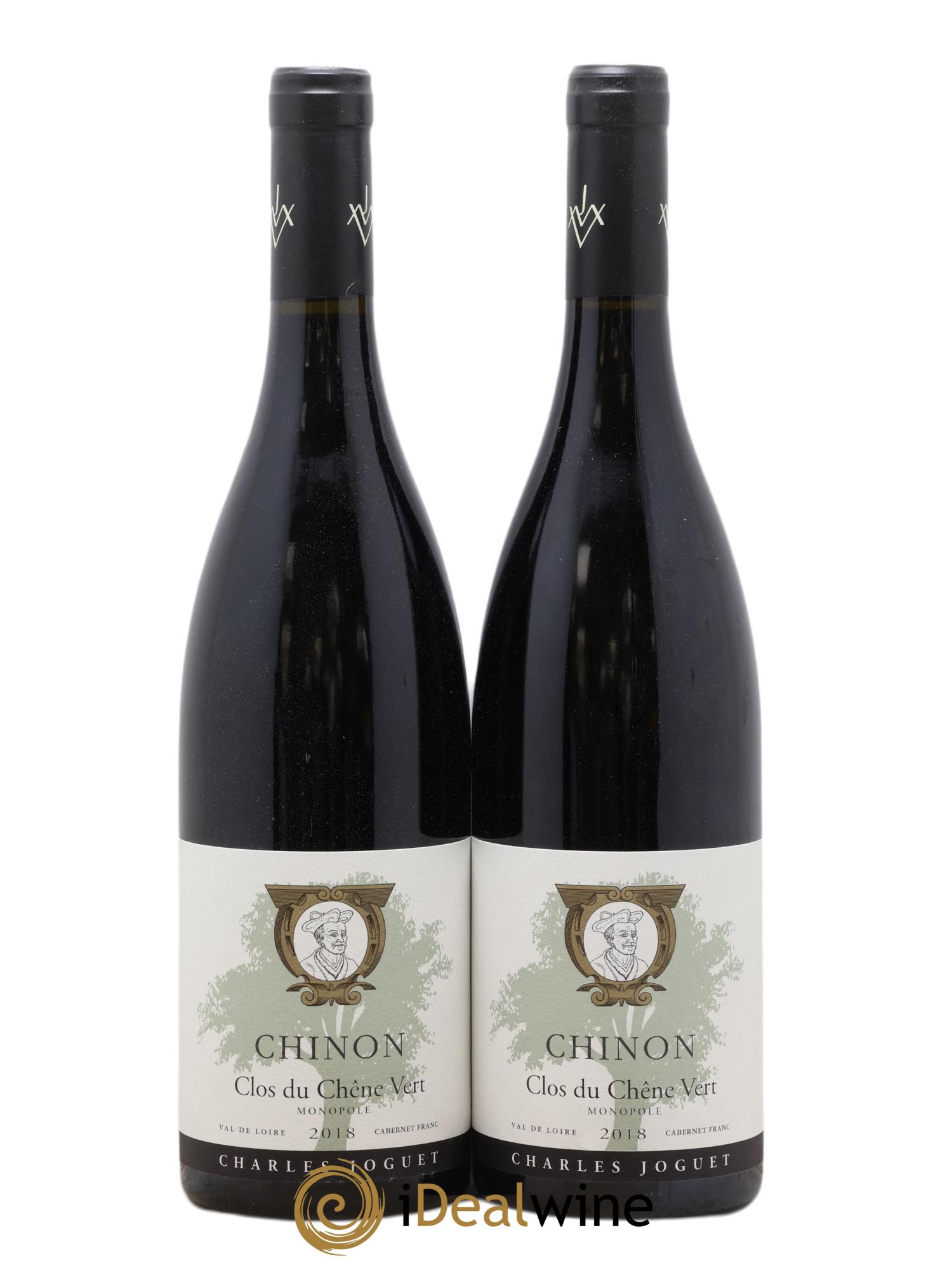Chinon Clos du Chêne Vert Charles Joguet 2018 - Lot de 2 bouteilles - 0