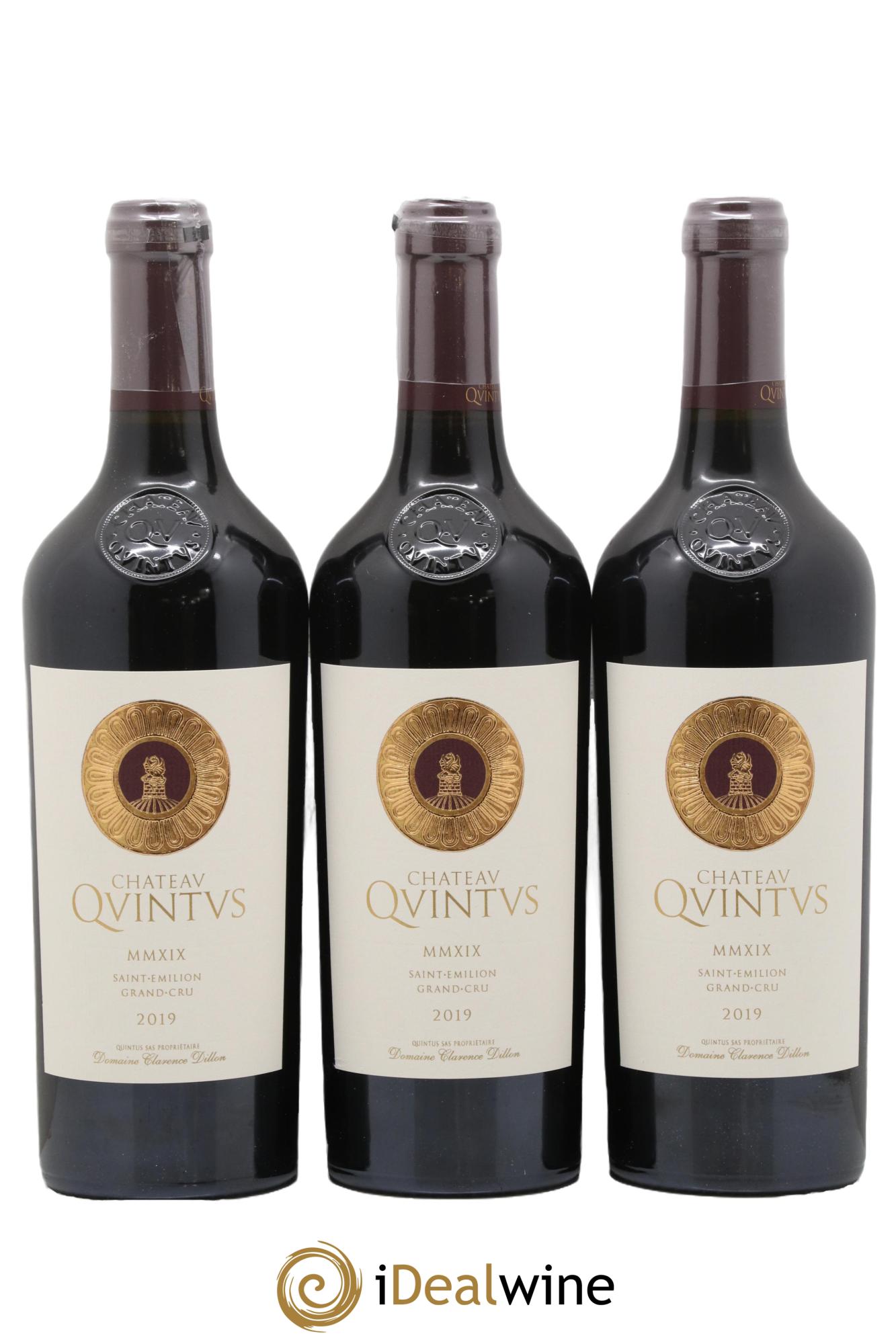 Château Quintus Grand Cru 2019 - Lotto di 3 bottiglie - 0
