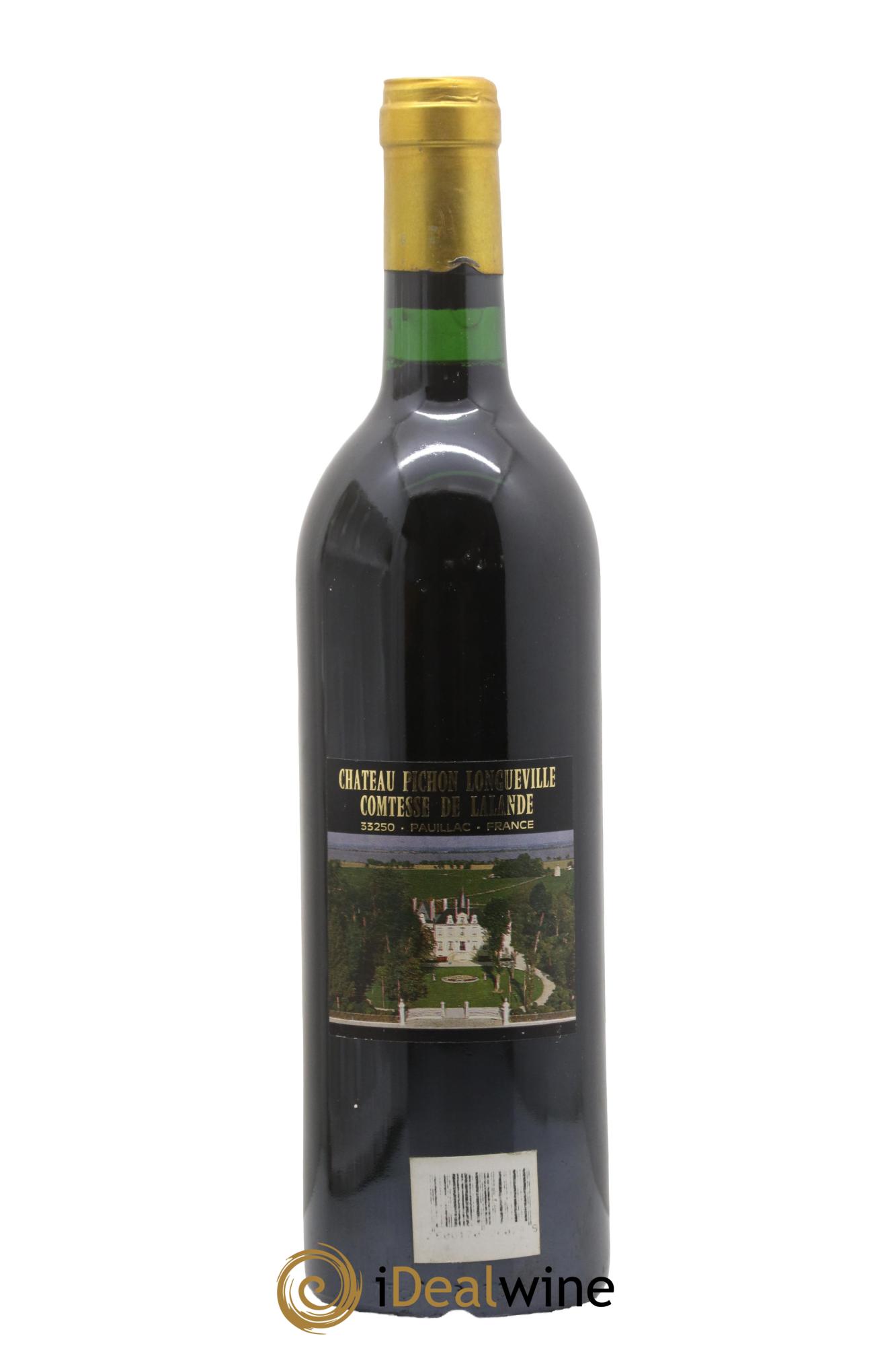 Château Pichon Longueville Comtesse de Lalande 2ème Grand Cru Classé 1989 - Lot de 1 bouteille - 1