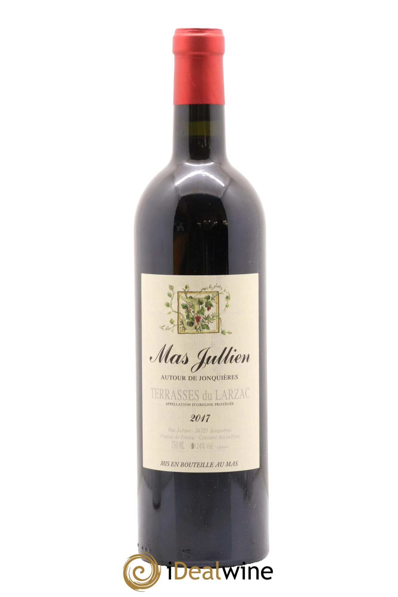 Terrasses du Larzac Mas Jullien Autour de Jonquières Olivier Jullien 2017 - Lot of 1 bottle - 0