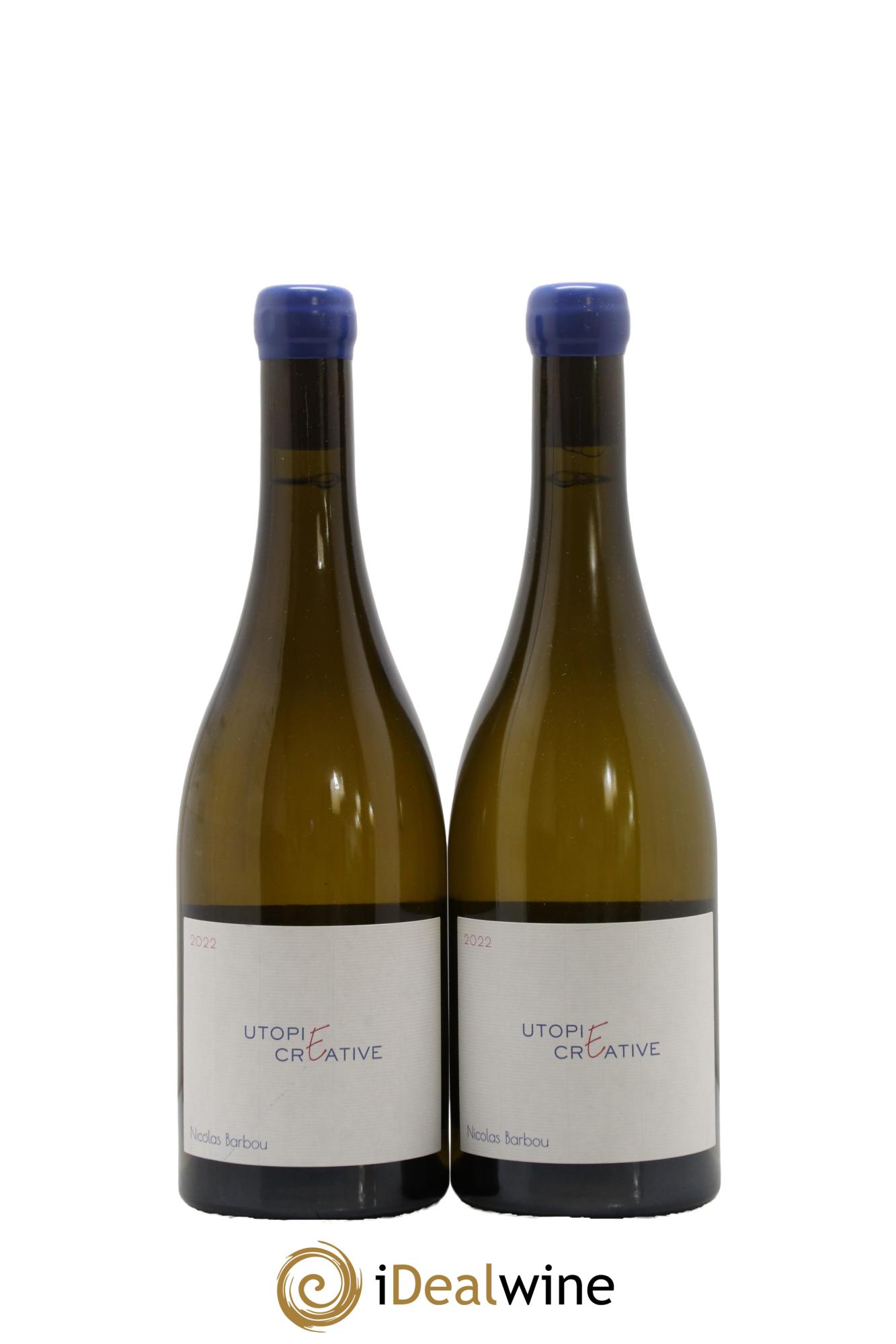 Touraine Oisly Utopie Créative Nicolas Barbou 2022 - Lot of 2 bottles - 0