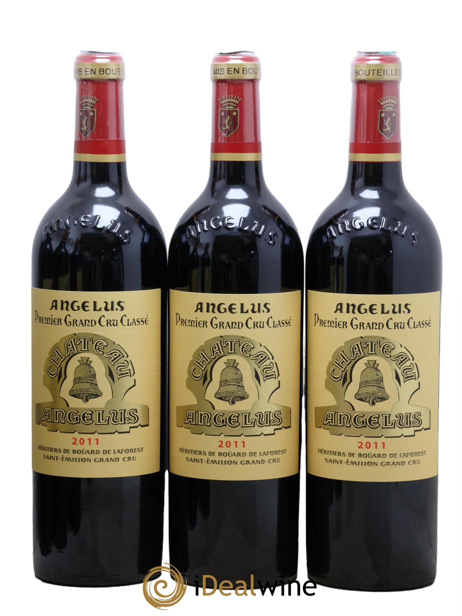 Château Angélus 1er Grand Cru Classé A 2011 - Lot of 6 bottles - 2