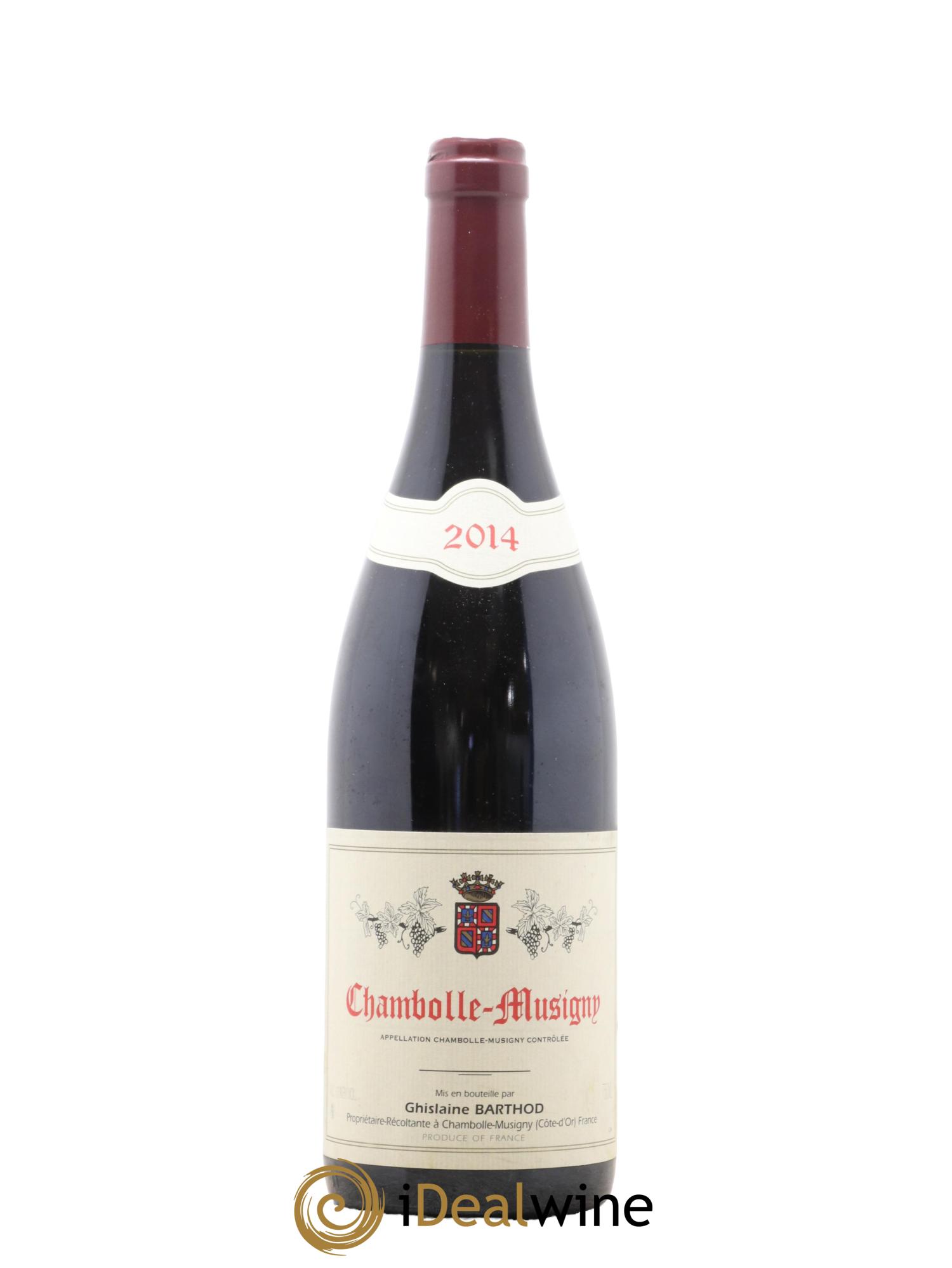 Chambolle-Musigny Ghislaine Barthod 2014 - Lot of 1 bottle - 0