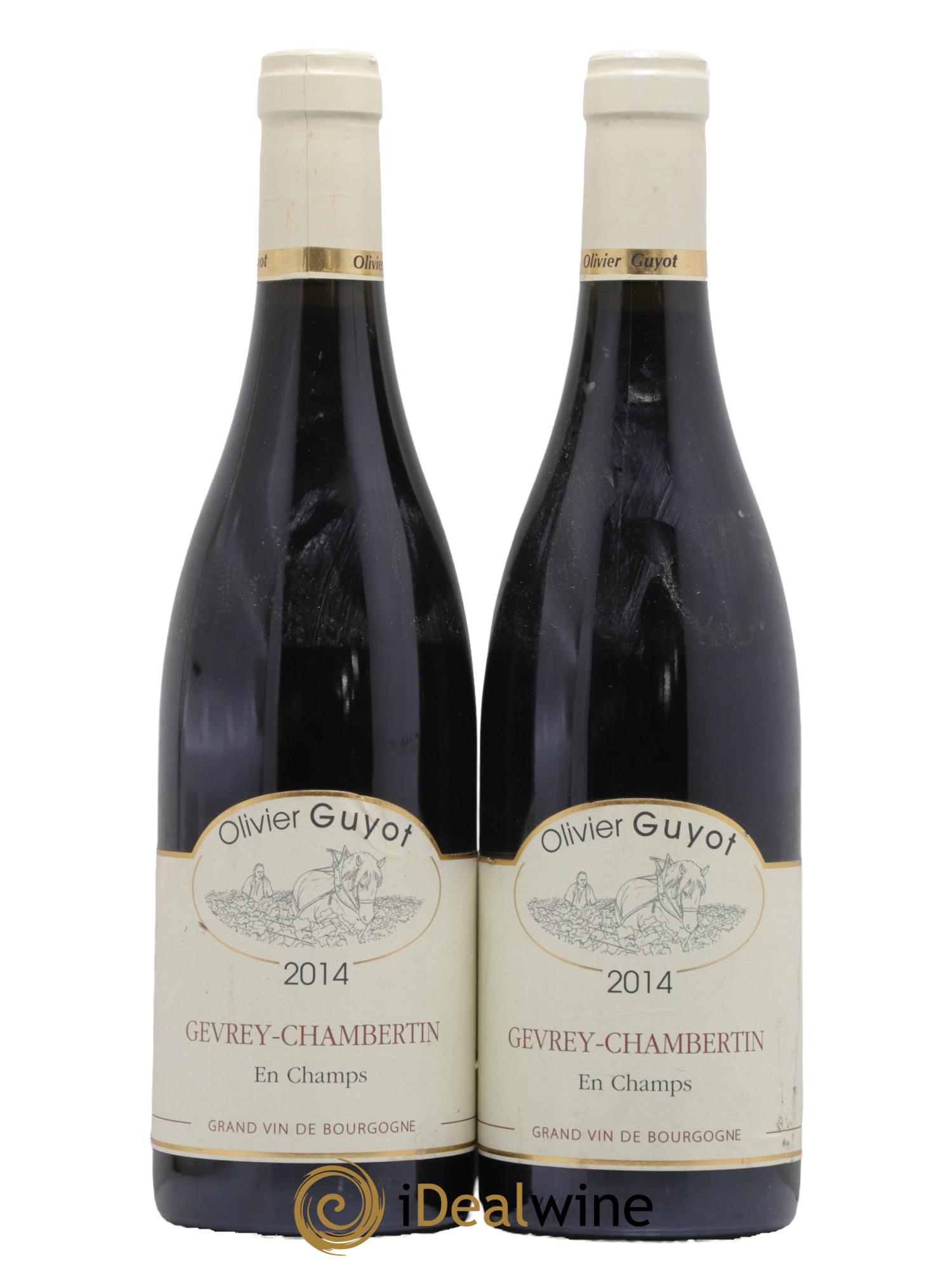 Gevrey-Chambertin En Champs Olivier Guyot (Domaine de) 2014 - Lot de 2 bouteilles - 0