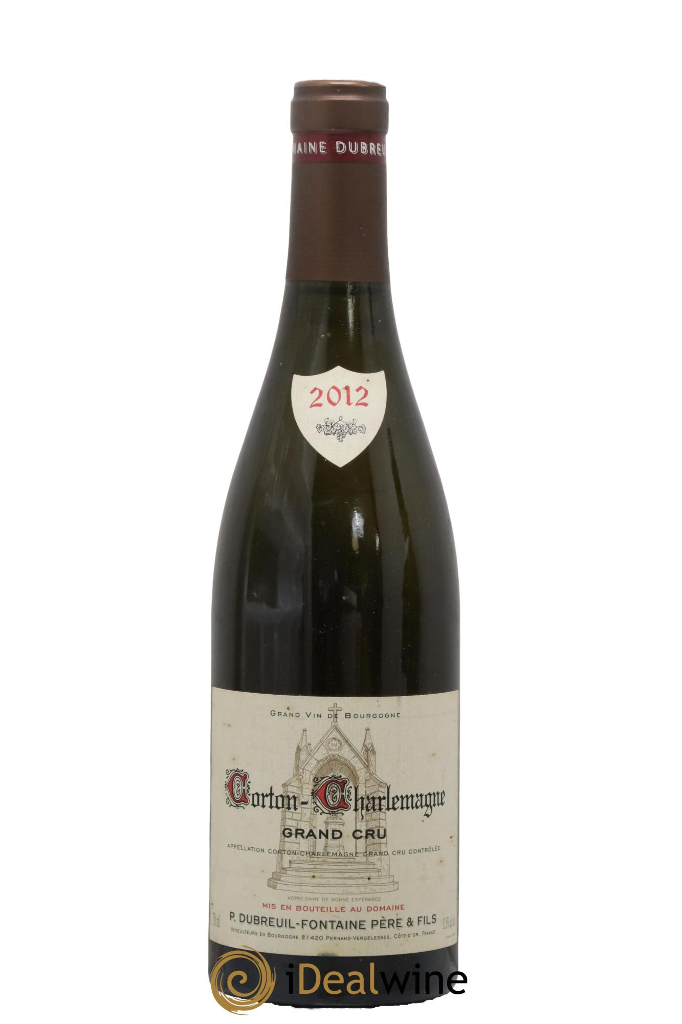 Corton-Charlemagne Grand Cru Dubreuil-Fontaine (Domaine) 2012 - Posten von 1 Flasche - 0