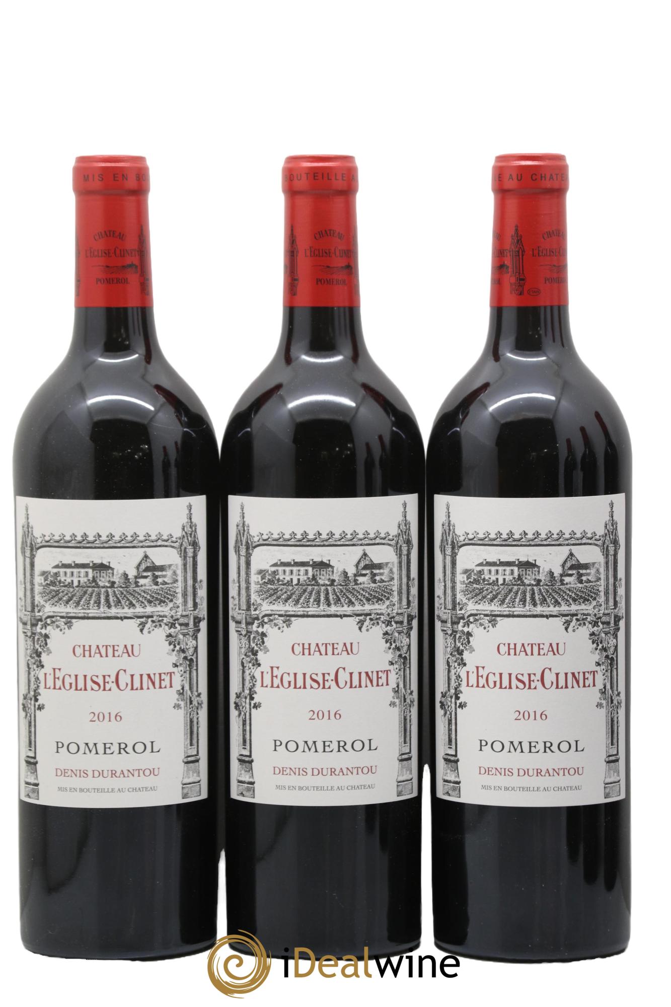 Château l' Église Clinet 2016 - Lotto di 6 bottiglie - 3