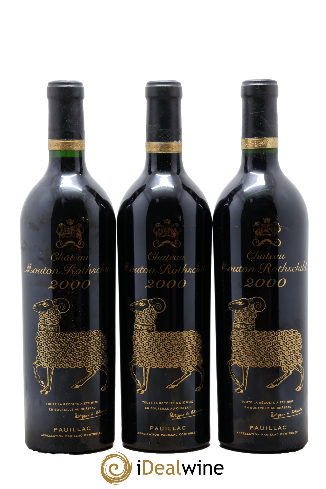 Château Mouton Rothschild 1er Grand Cru Classé 2000 - Lot de 6 bouteilles - 3
