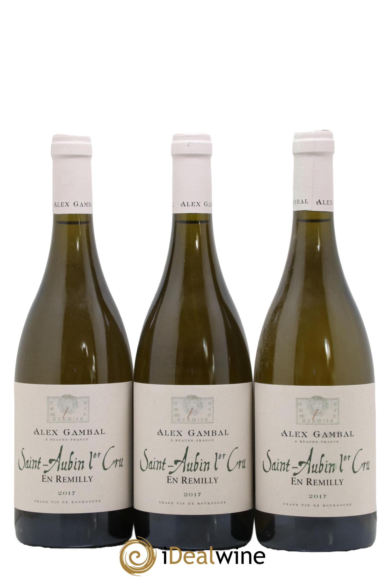 Saint-Aubin 1er Cru En Rémilly Alex Gambal (Domaine) 2017 - Lot de 3 bouteilles - 0