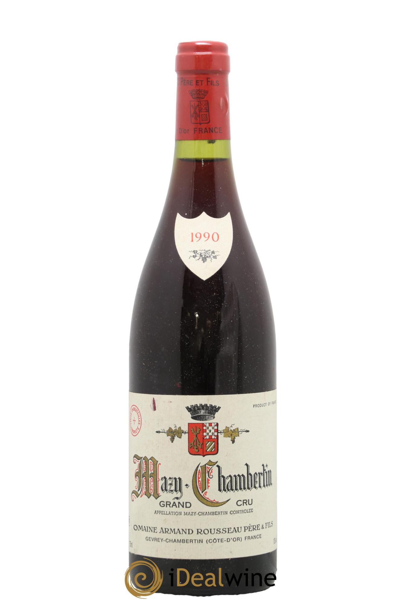 Mazis-Chambertin Grand Cru Armand Rousseau (Domaine) 1990 - Lot of 1 bottle - 0