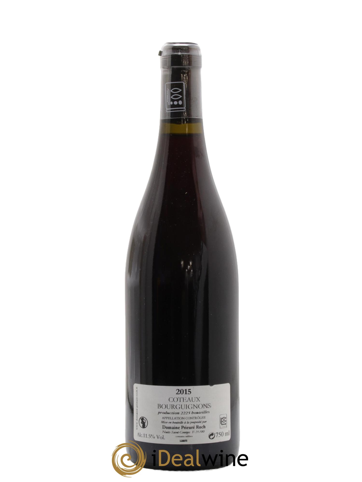 Coteaux Bourguignons Gamay Prieuré Roch 2015 - Lot de 1 bouteille - 1