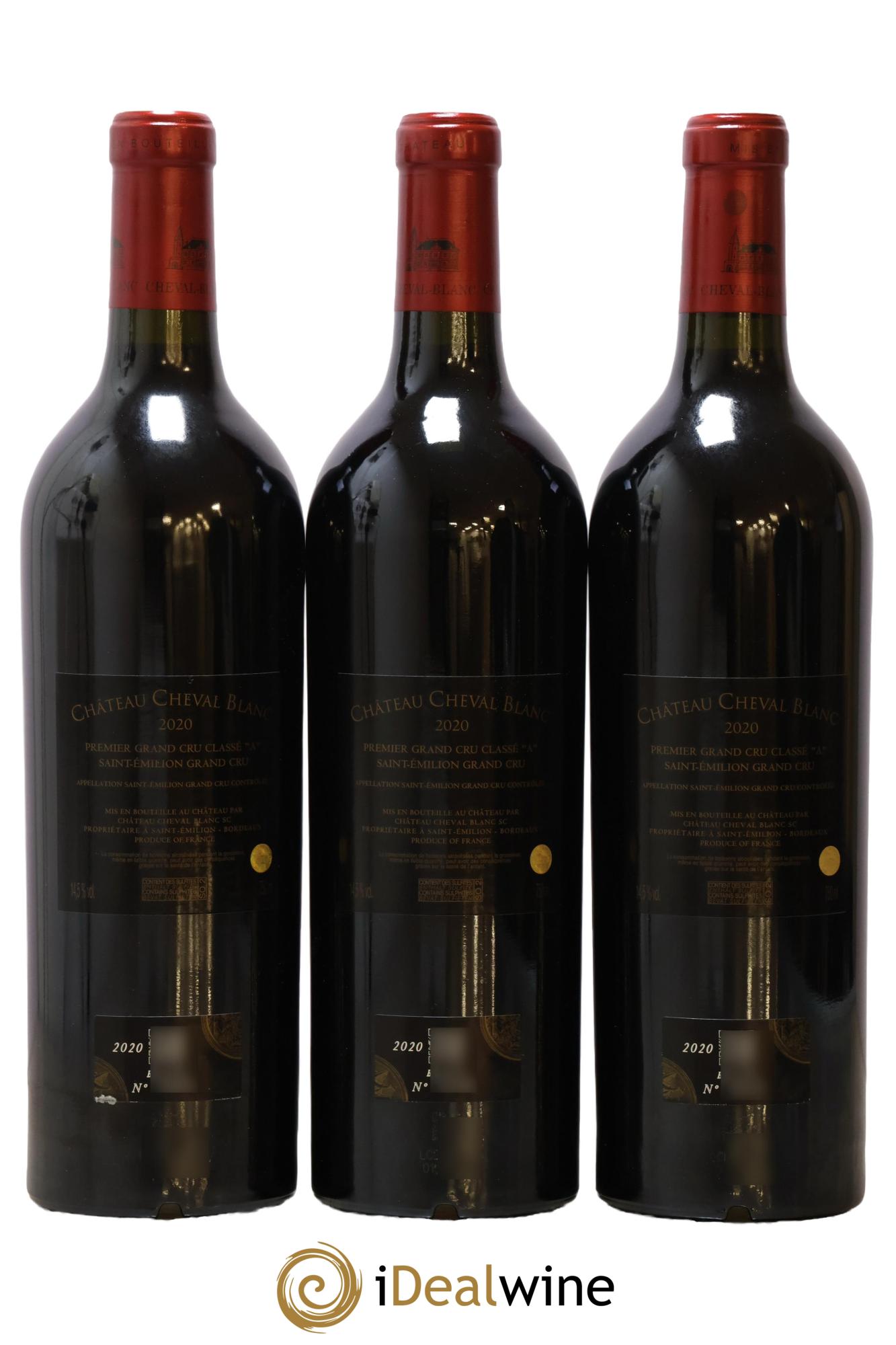 Château Cheval Blanc 1er Grand Cru Classé A 2020 - Posten von 6 Flaschen - 4