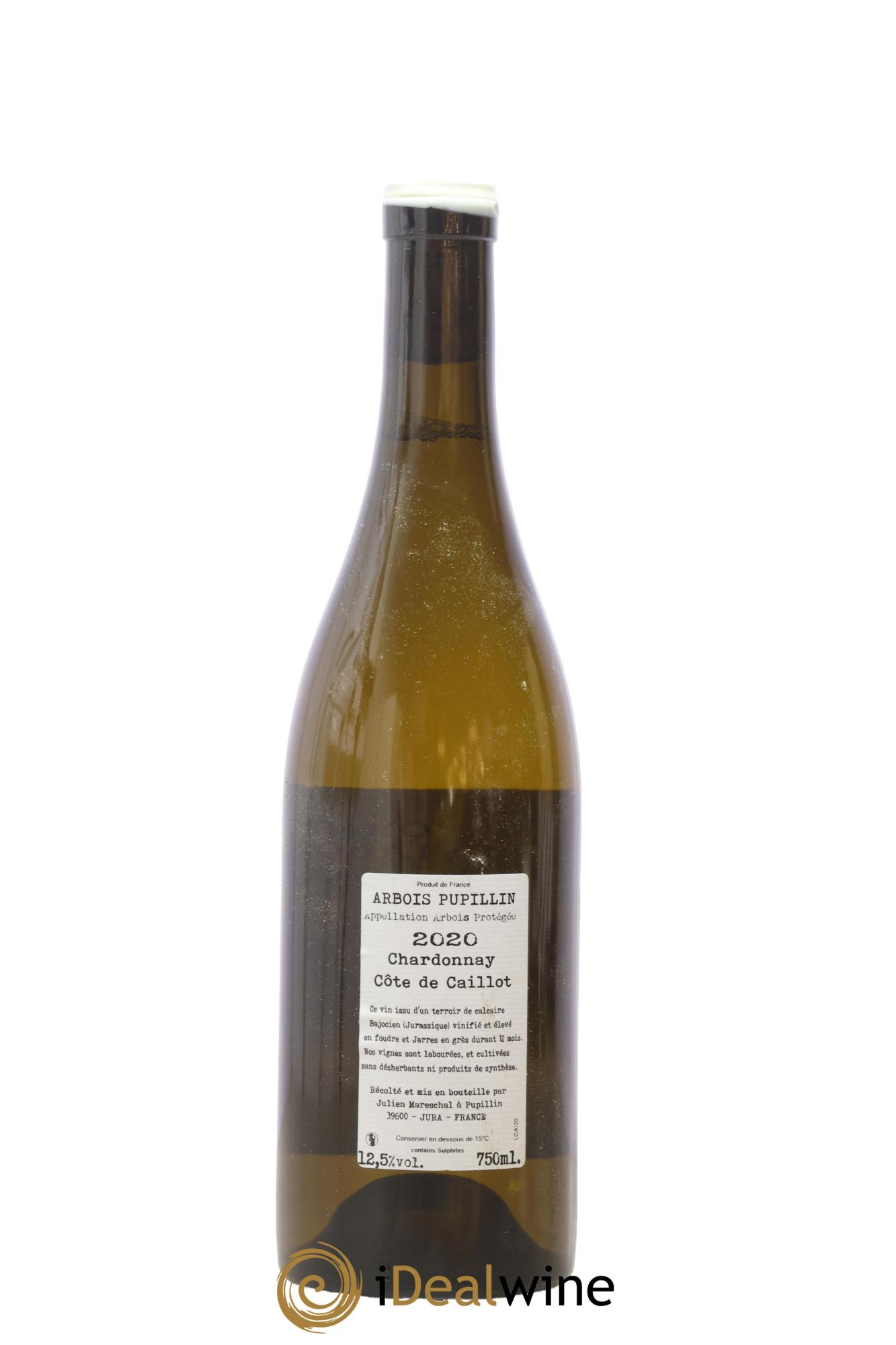 Arbois Côtes de Caillots Domaine De La Borde 2020 - Lot of 1 bottle - 1