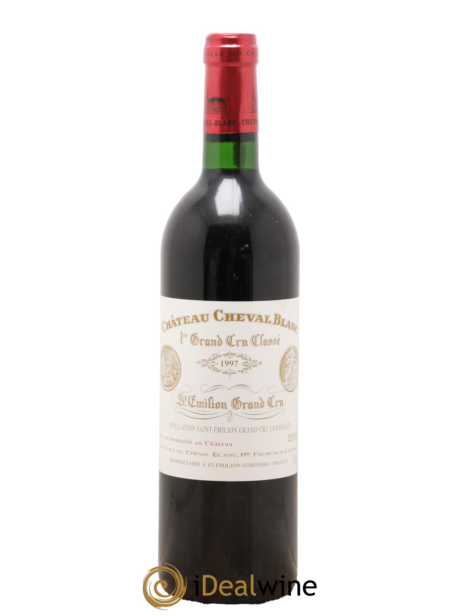Château Cheval Blanc 1er Grand Cru Classé A 1997 - Lot de 1 bouteille - 0