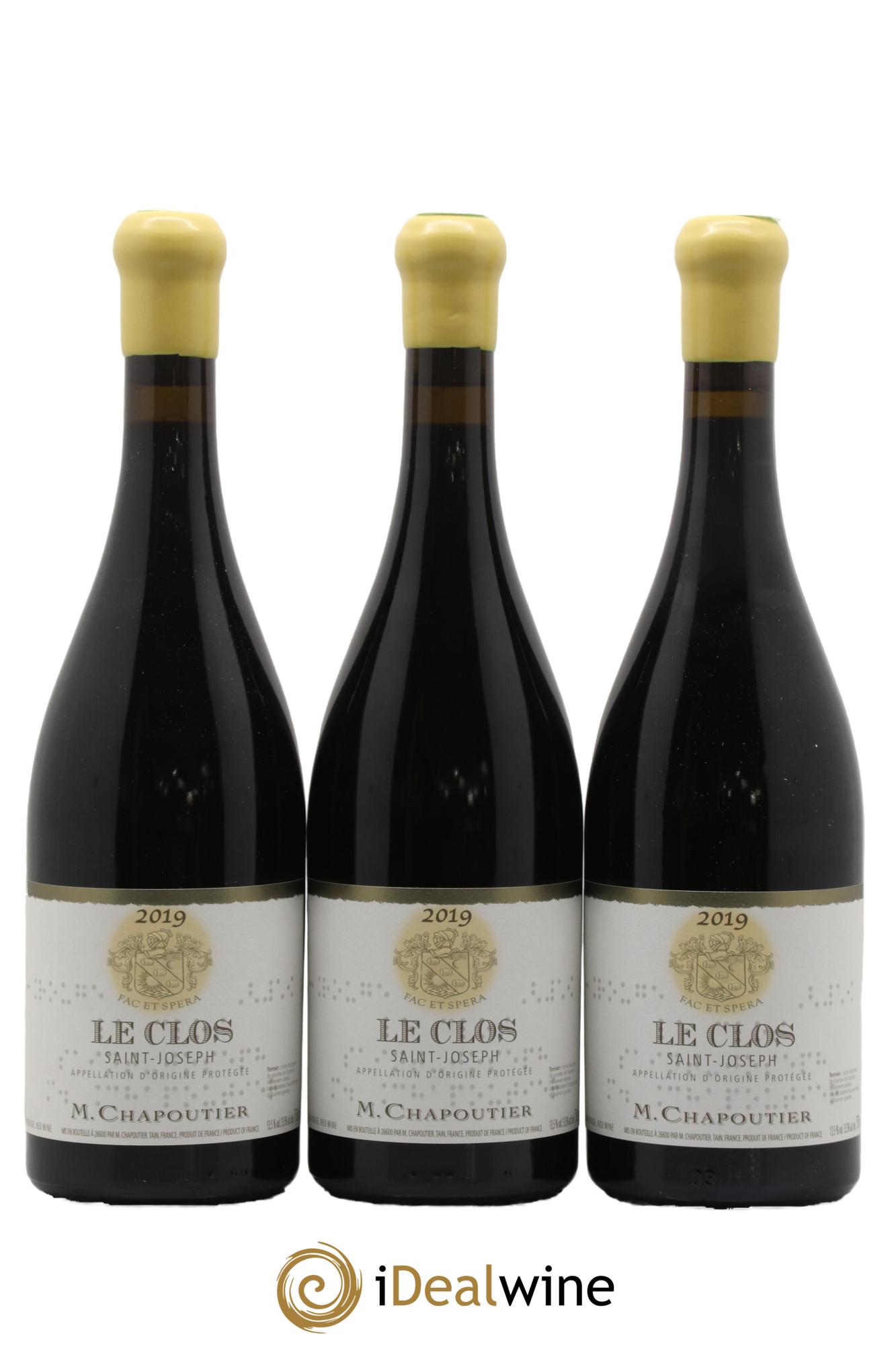 Saint-Joseph Le Clos Chapoutier  2019 - Lotto di 6 bottiglie - 1