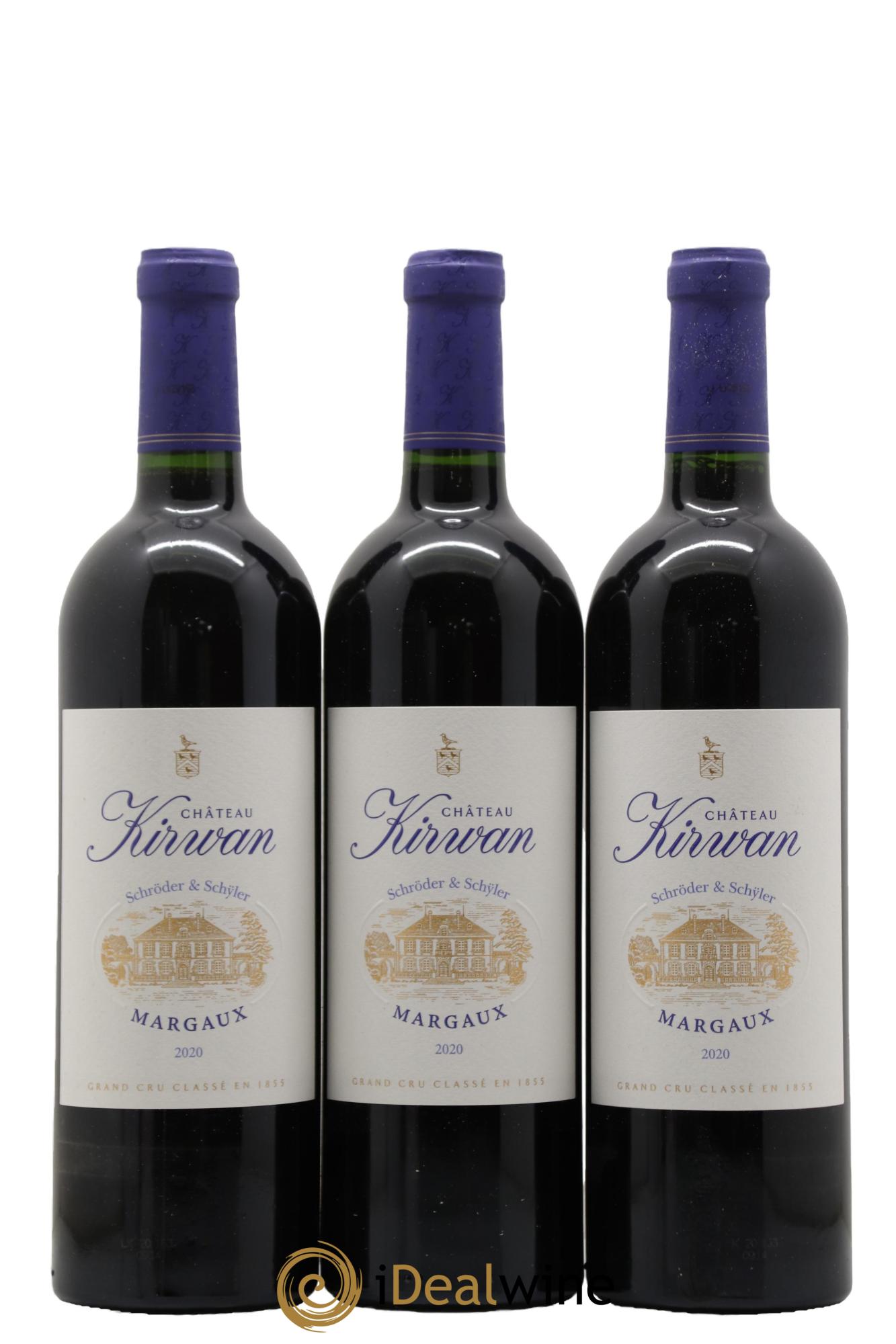 Château Kirwan 3ème Grand Cru Classé 2020 - Lot de 6 bouteilles - 1