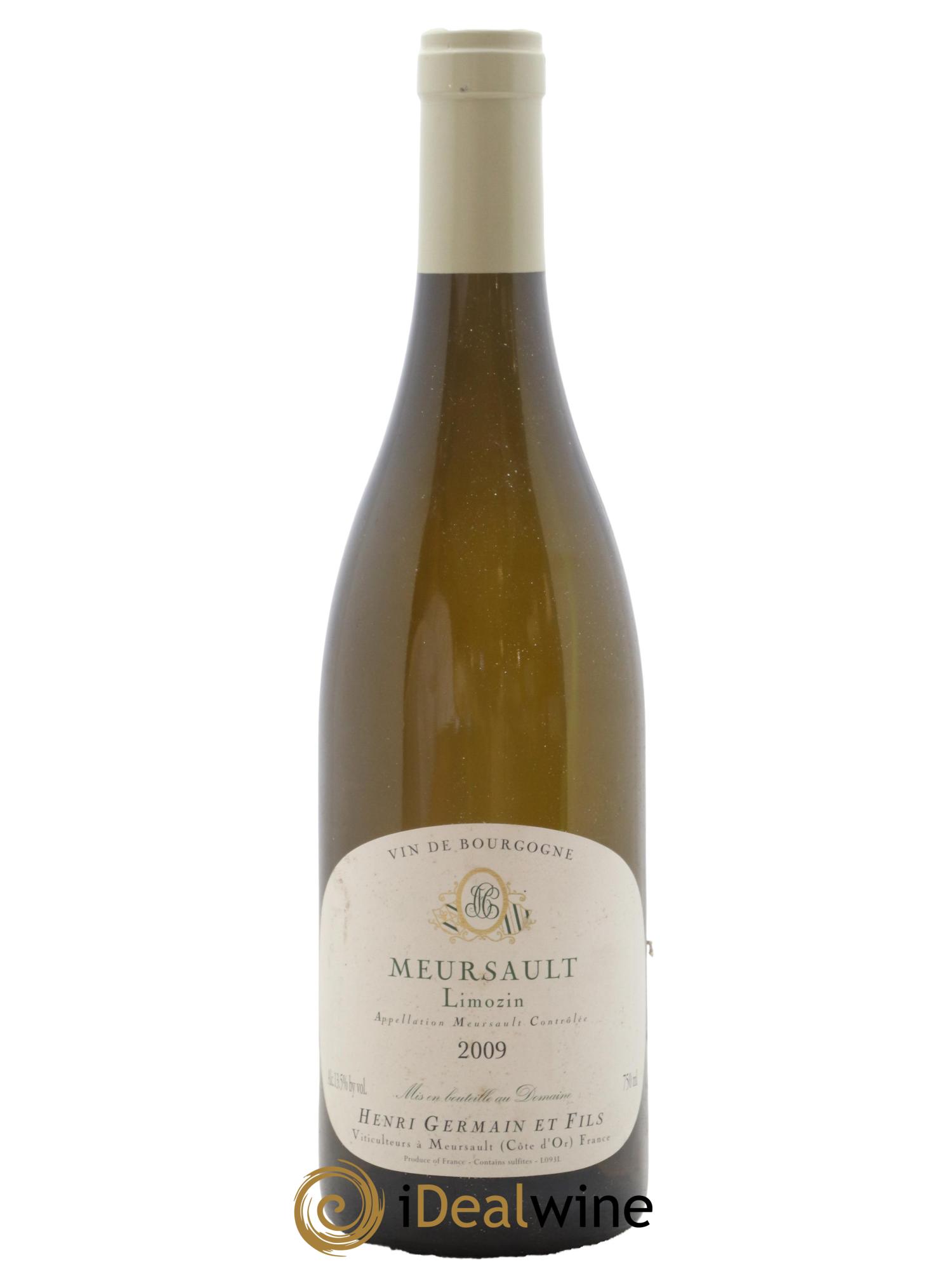 Meursault Limozin Henri Germain 2009 - Lot de 1 bouteille - 0