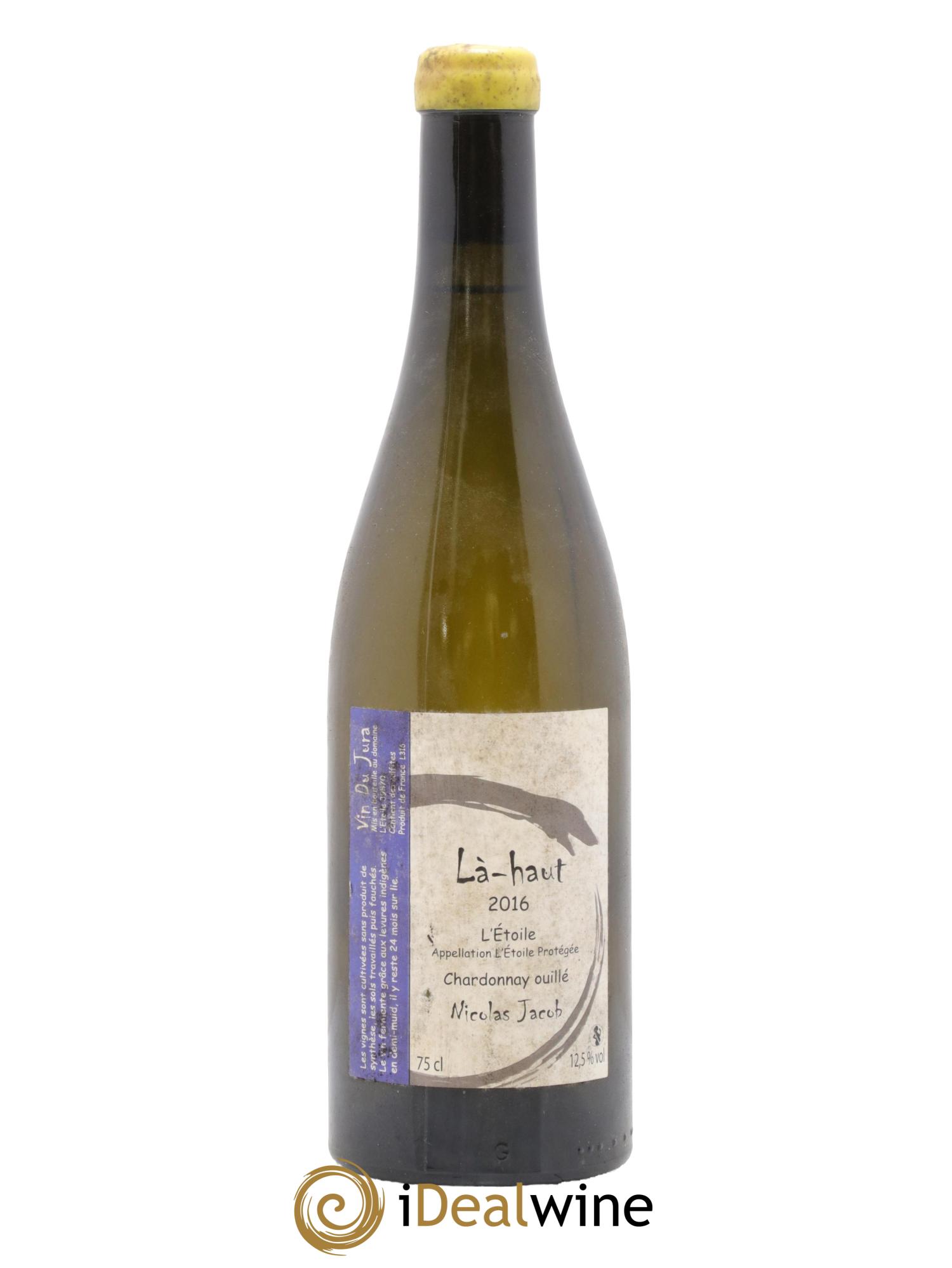 L'Etoile Là-Haut Chardonnay Ouillé Nicolas Jacob 2016 - Lot de 1 bouteille - 0