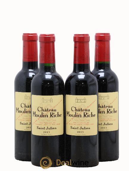 Château Moulin Riche 2013 - Posten von 4 Demi-Flaschen - 0