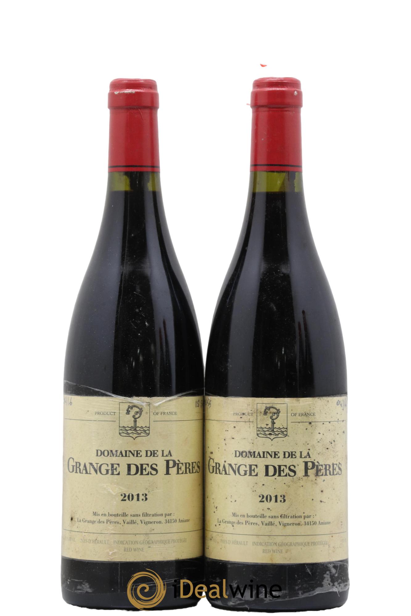 Pays d'Hérault Grange des Pères Laurent Vaillé 2013 - Lot de 2 bouteilles - 0