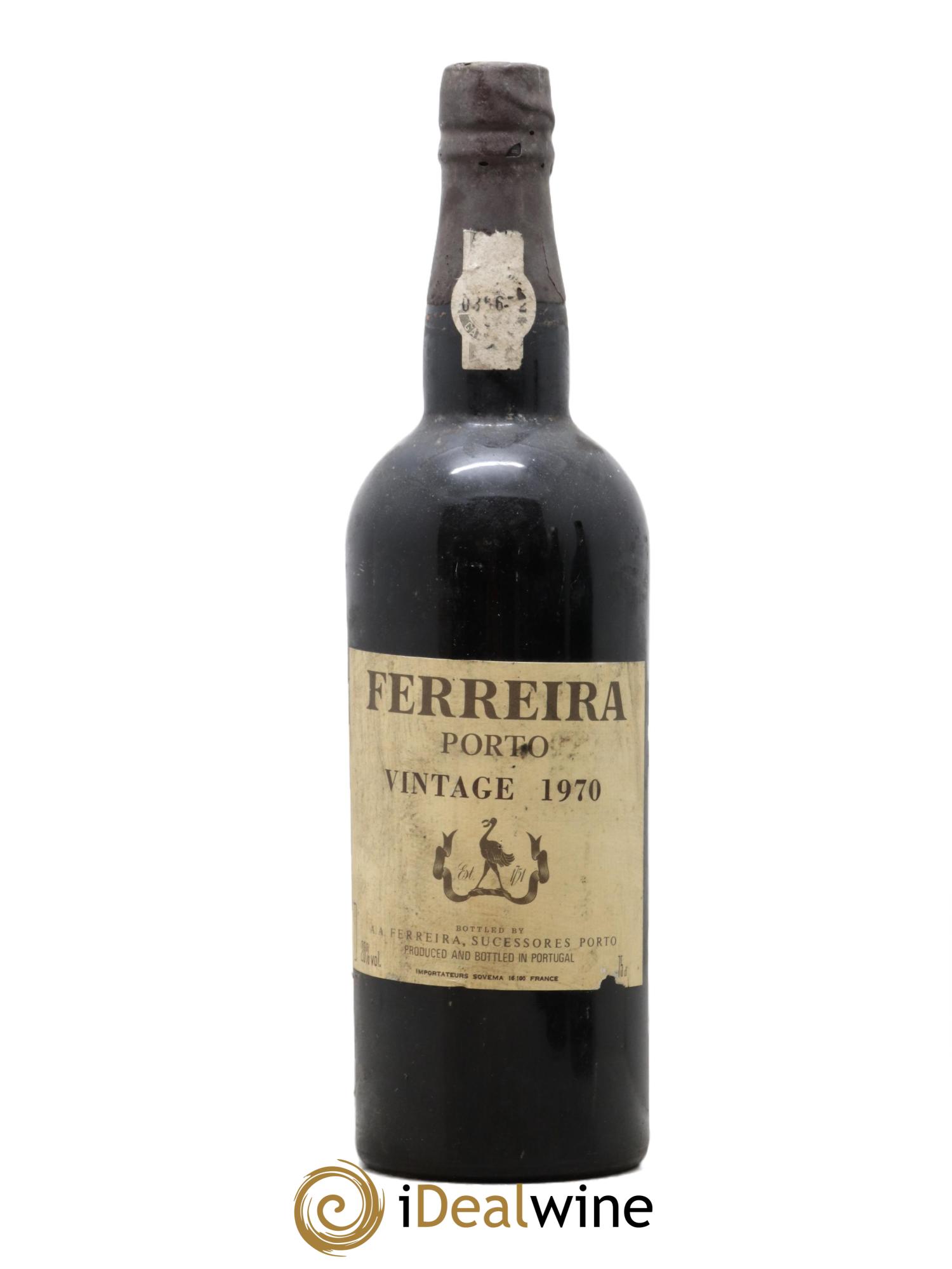 Porto Vintage Ferreira 1970 - Lot de 1 bouteille - 0
