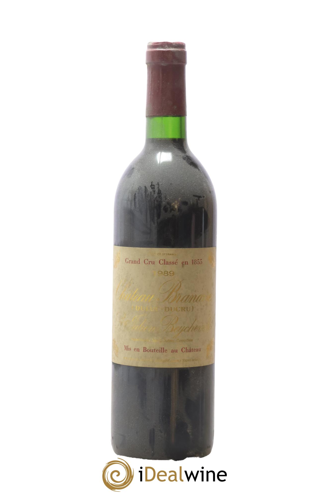 Château Branaire Ducru 4ème Grand Cru Classé 1989 - Lot of 1 bottle - 0