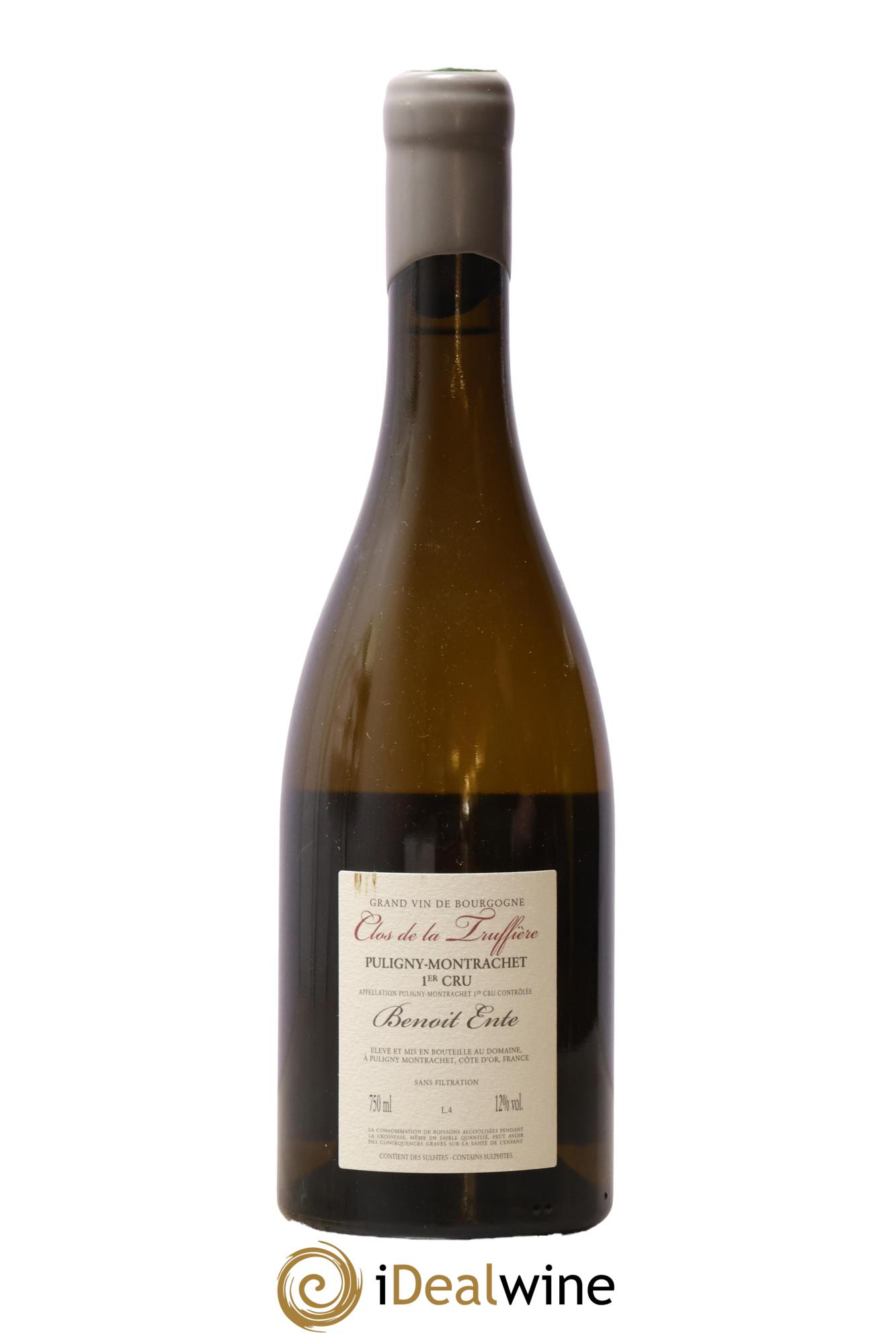 Puligny-Montrachet 1er Cru Clos de la Truffière Benoit Ente 2014 - Lot of 1 bottle - 1