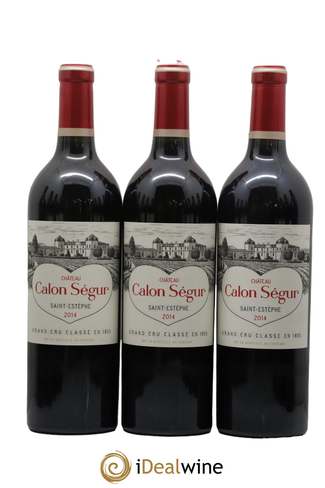 Château Calon Ségur 3ème Grand Cru Classé 2014 - Lot of 12 bottles - 1