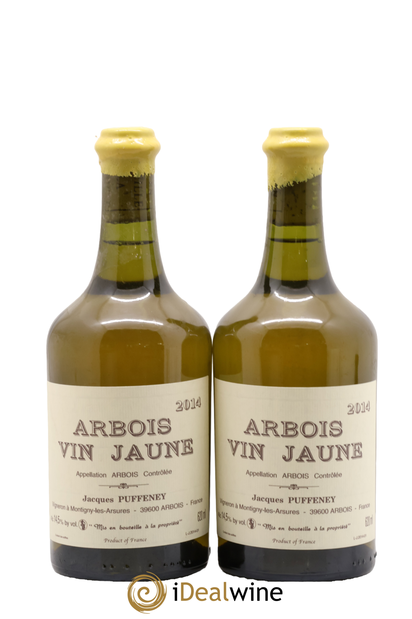 Arbois Vin Jaune Jacques Puffeney 2014 - Posten von 2 Clavelin - 0