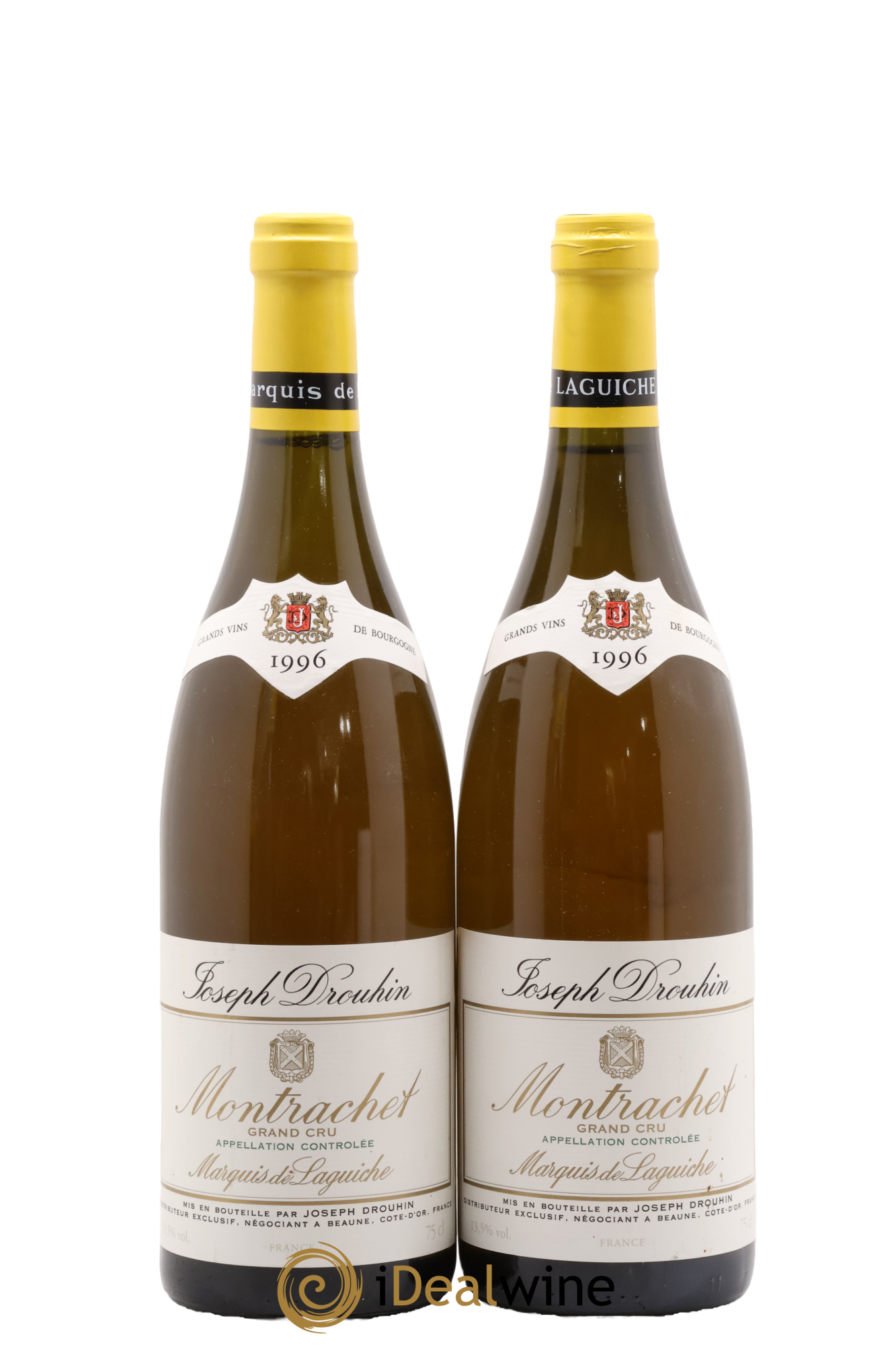 Montrachet Grand Cru Marquis de Laguiche Joseph Drouhin 1996 - Lot de 2 bouteilles - 0