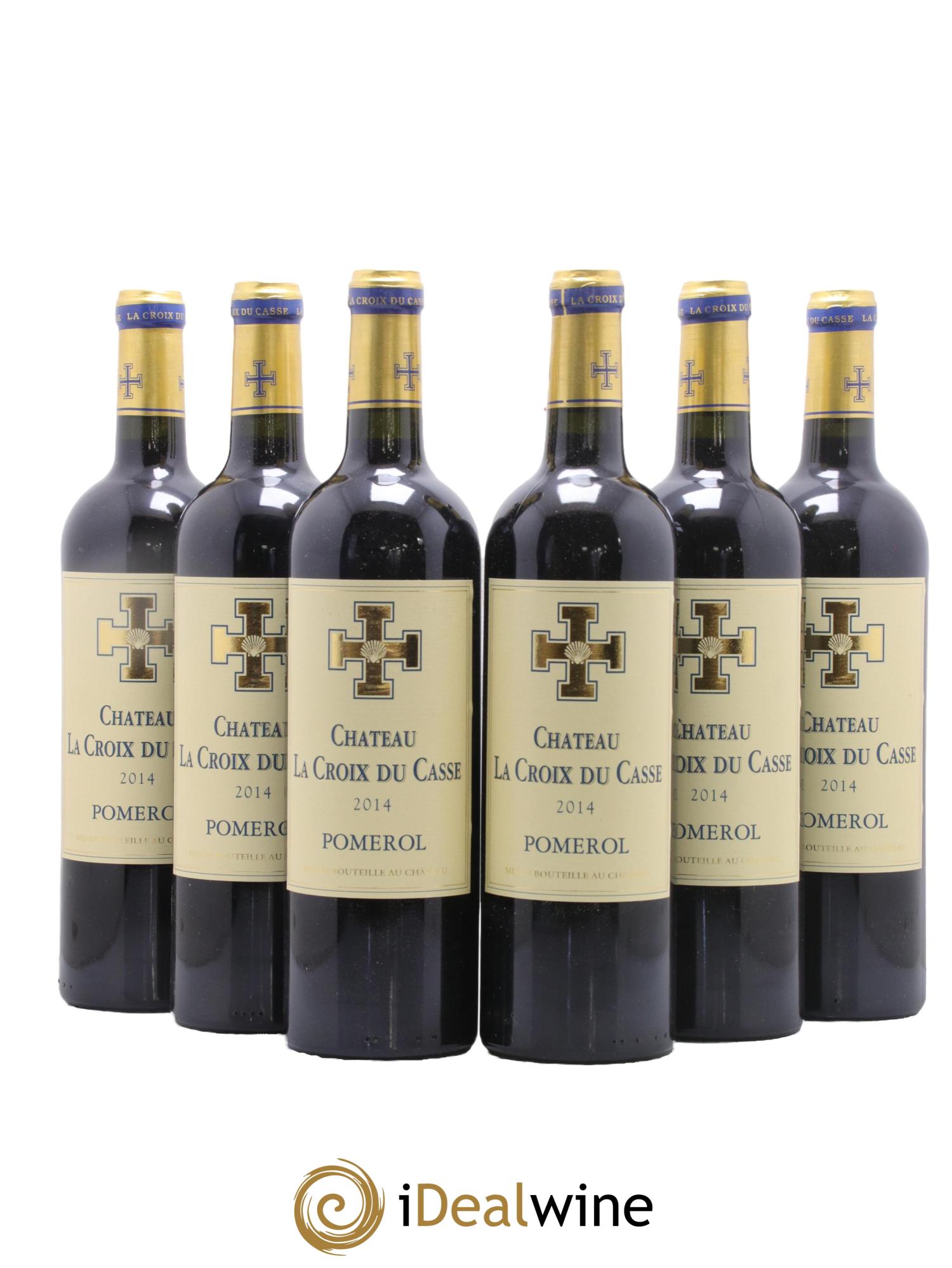 Château la Croix du Casse 2014 - Lotto di 6 bottiglie - 0
