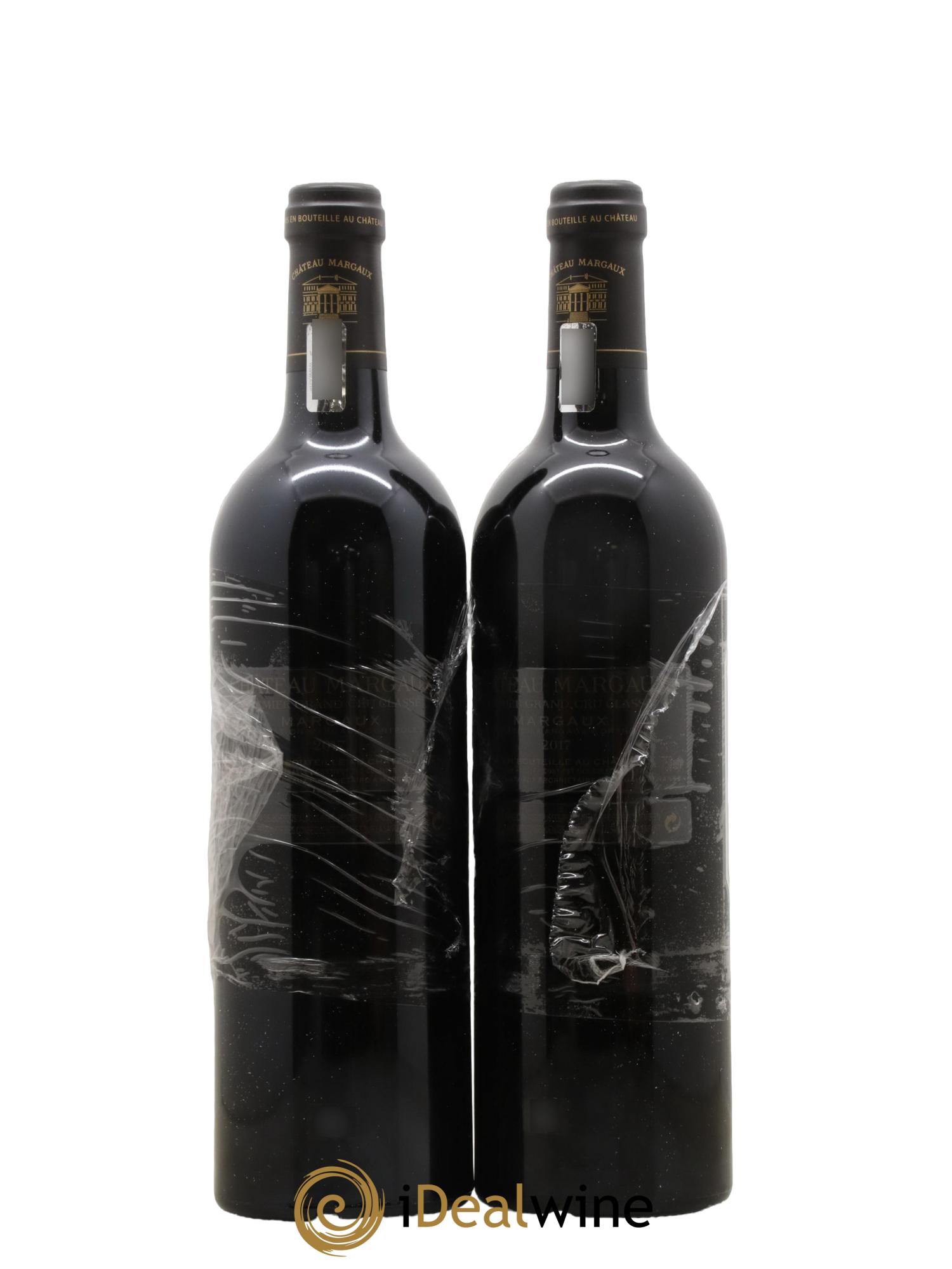 Château Margaux 1er Grand Cru Classé  2017 - Lot of 2 bottles - 1