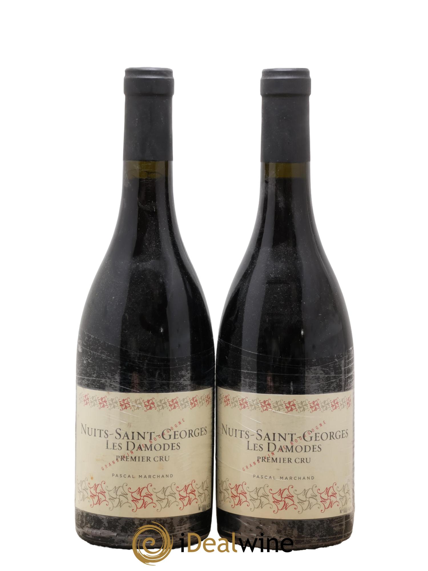 Nuits-Saint-Georges 1er Cru Les Damodes Pascal Marchand 2010 - Lot de 2 bouteilles - 0