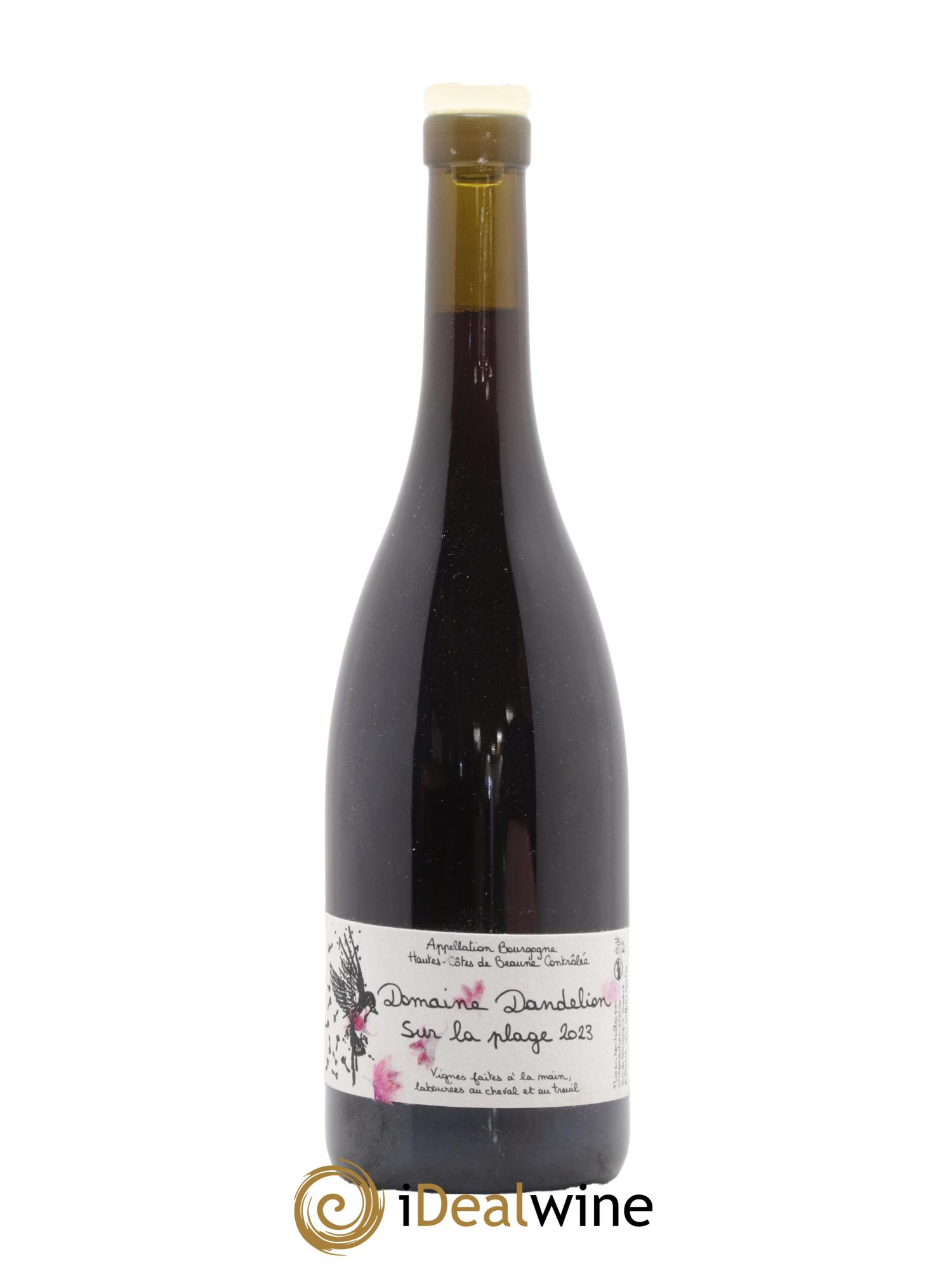 Hautes-Côtes de Beaune Sur la Plage Domaine Dandelion 2023 - Lot de 1 bouteille - 0