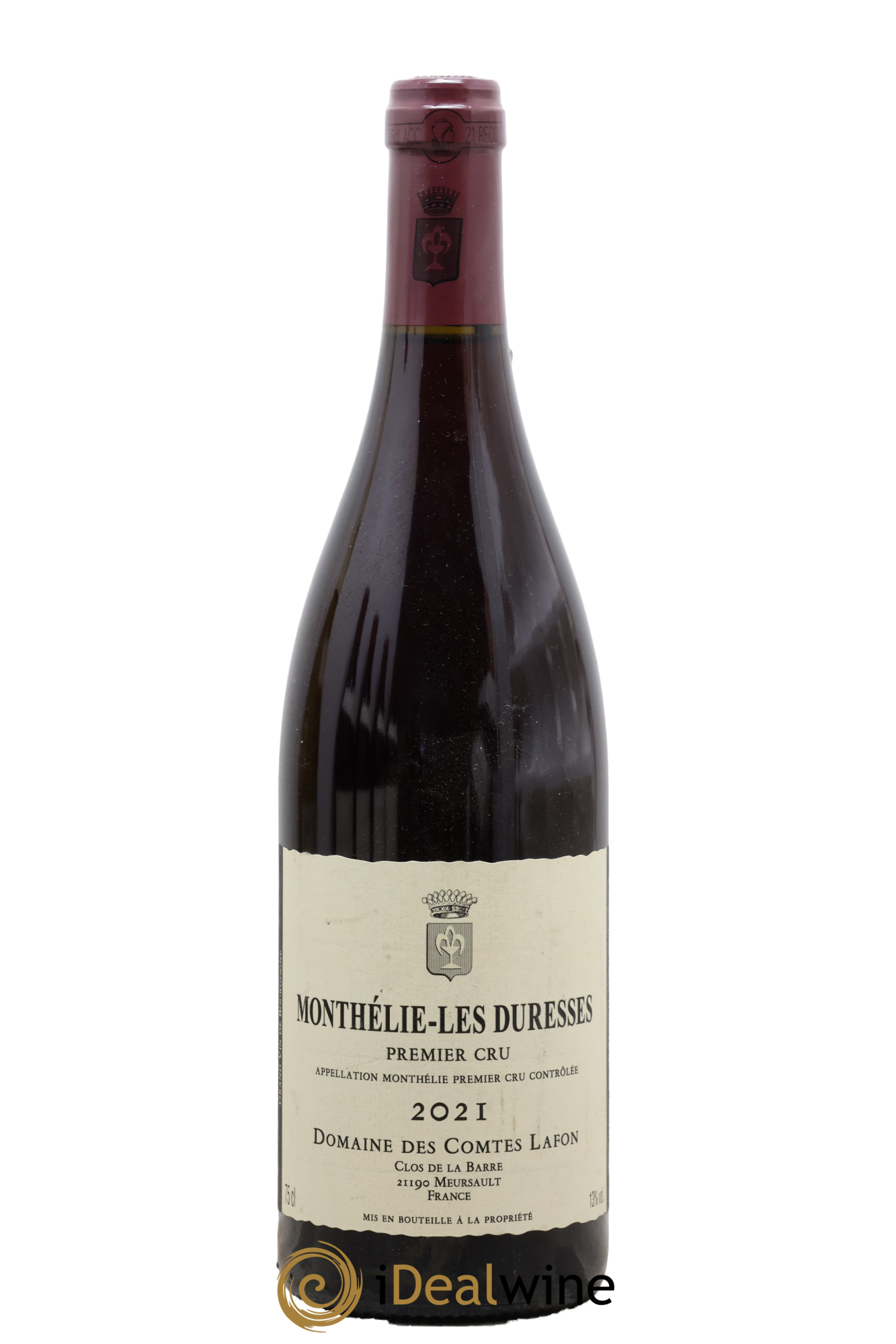 Monthélie 1er Cru Les Duresses Comtes Lafon (Domaine des) 2021 - Lot de 1 bouteille - 0