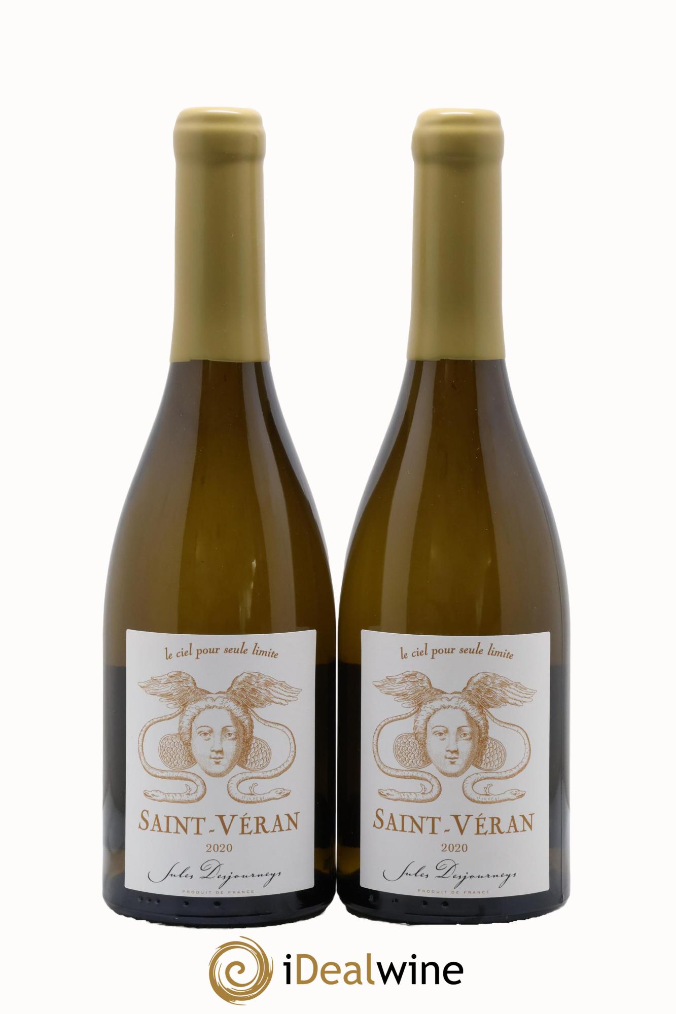 Saint-Véran Jules Desjourneys 2020 - Lot de 2 bouteilles - 0