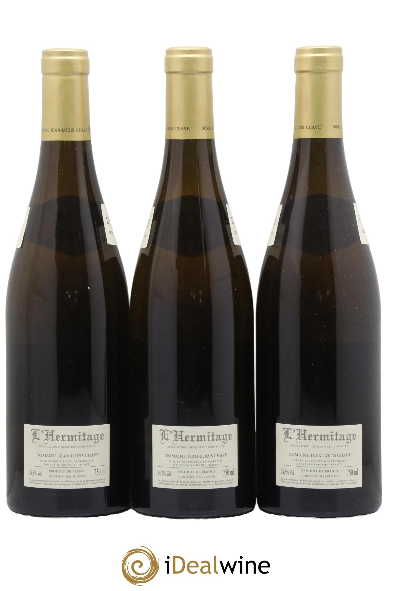 Hermitage Jean-Louis Chave 2010 - Lot de 3 bouteilles - 1