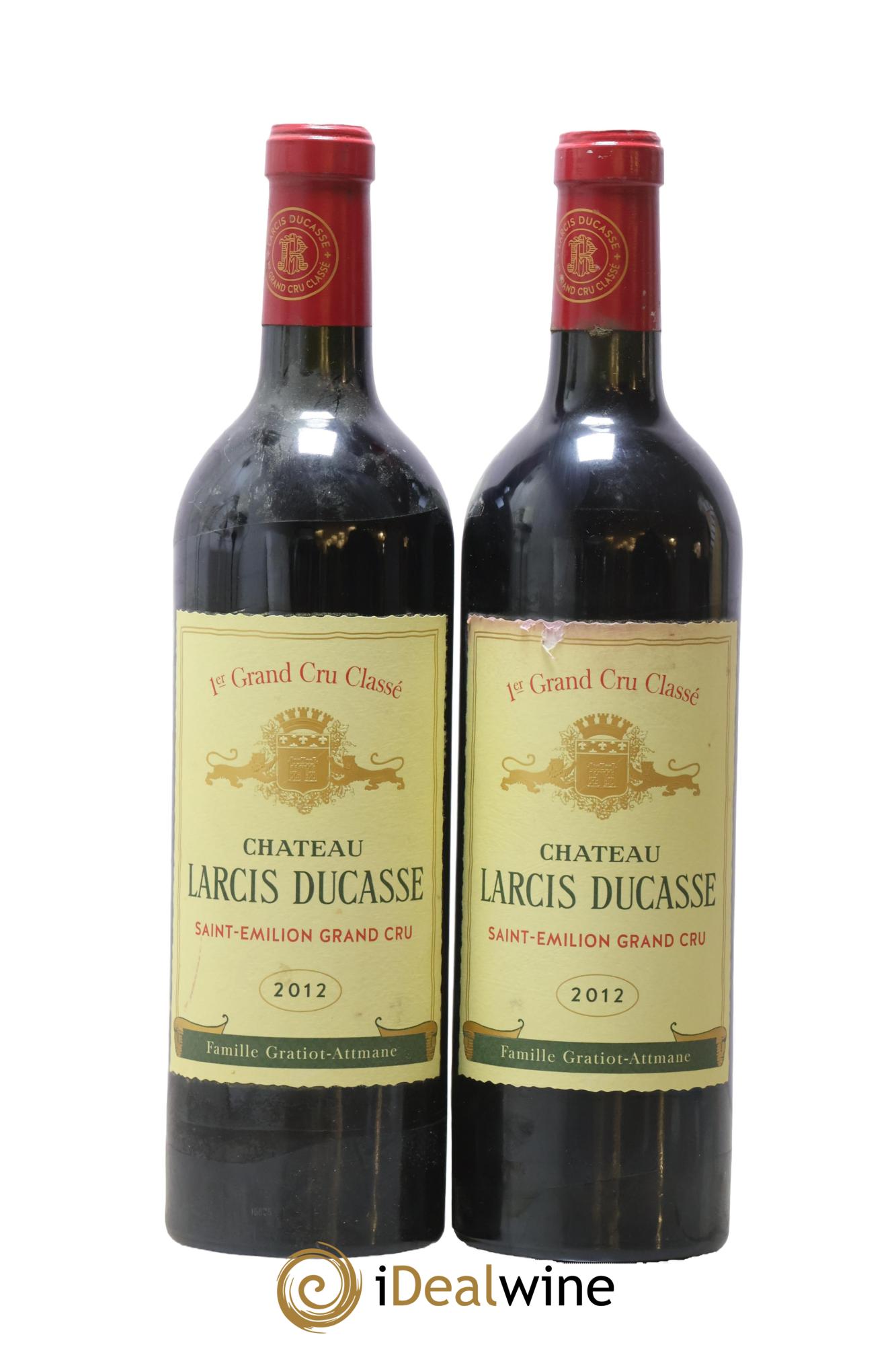 Château Larcis Ducasse 1er Grand Cru Classé B 2012 - Posten von 2 Flaschen - 0