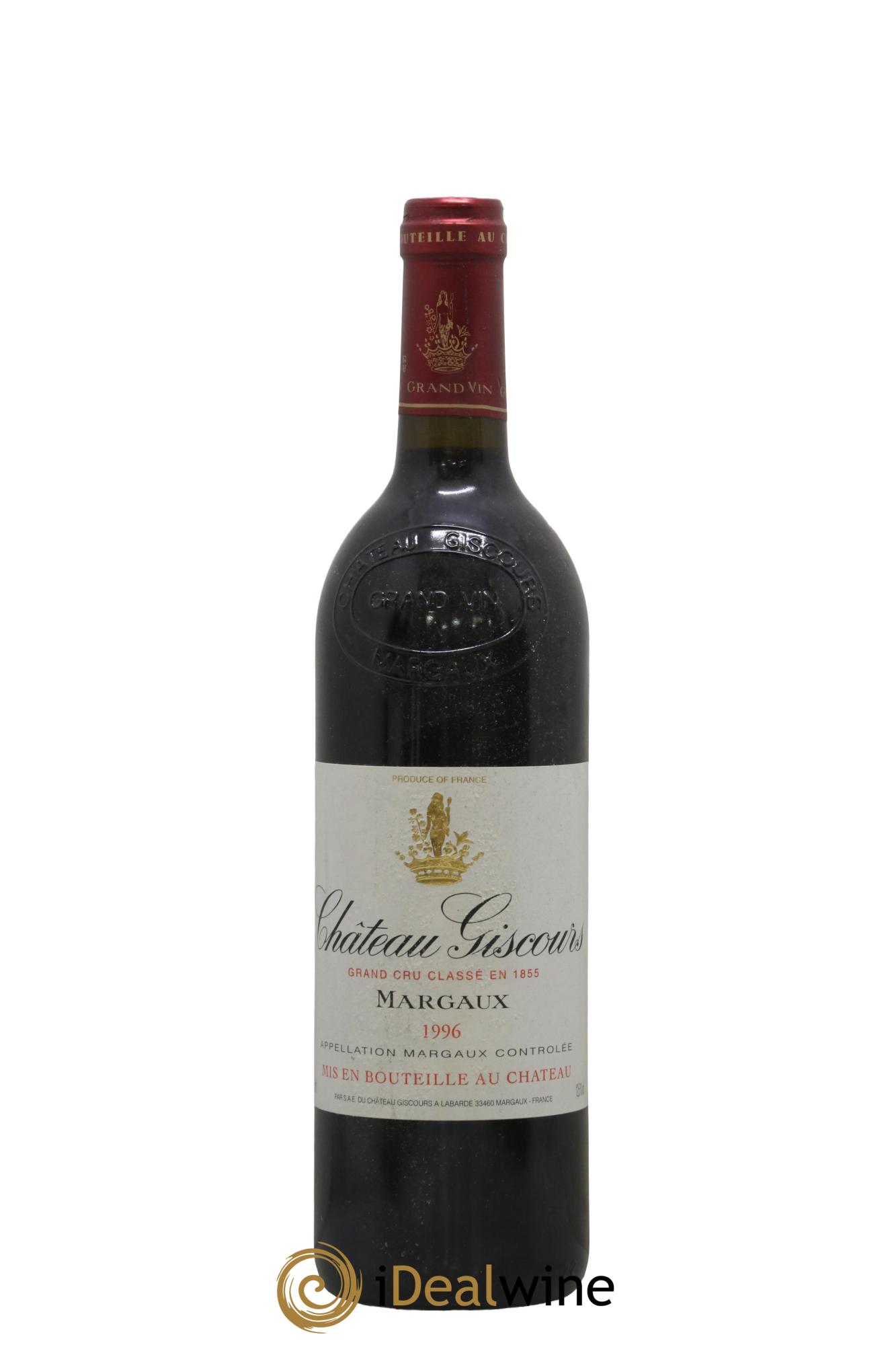 Château Giscours 3ème Grand Cru Classé 1996 - Lot of 1 bottle - 0