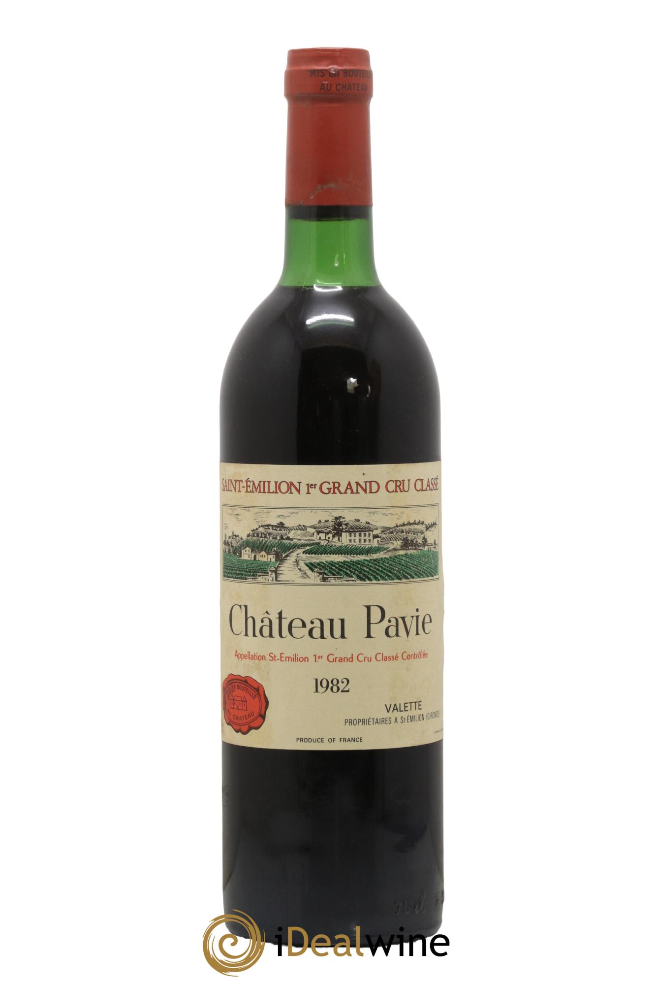 Château Pavie 1er Grand Cru Classé A 1982 - Lot de 1 bouteille - 0