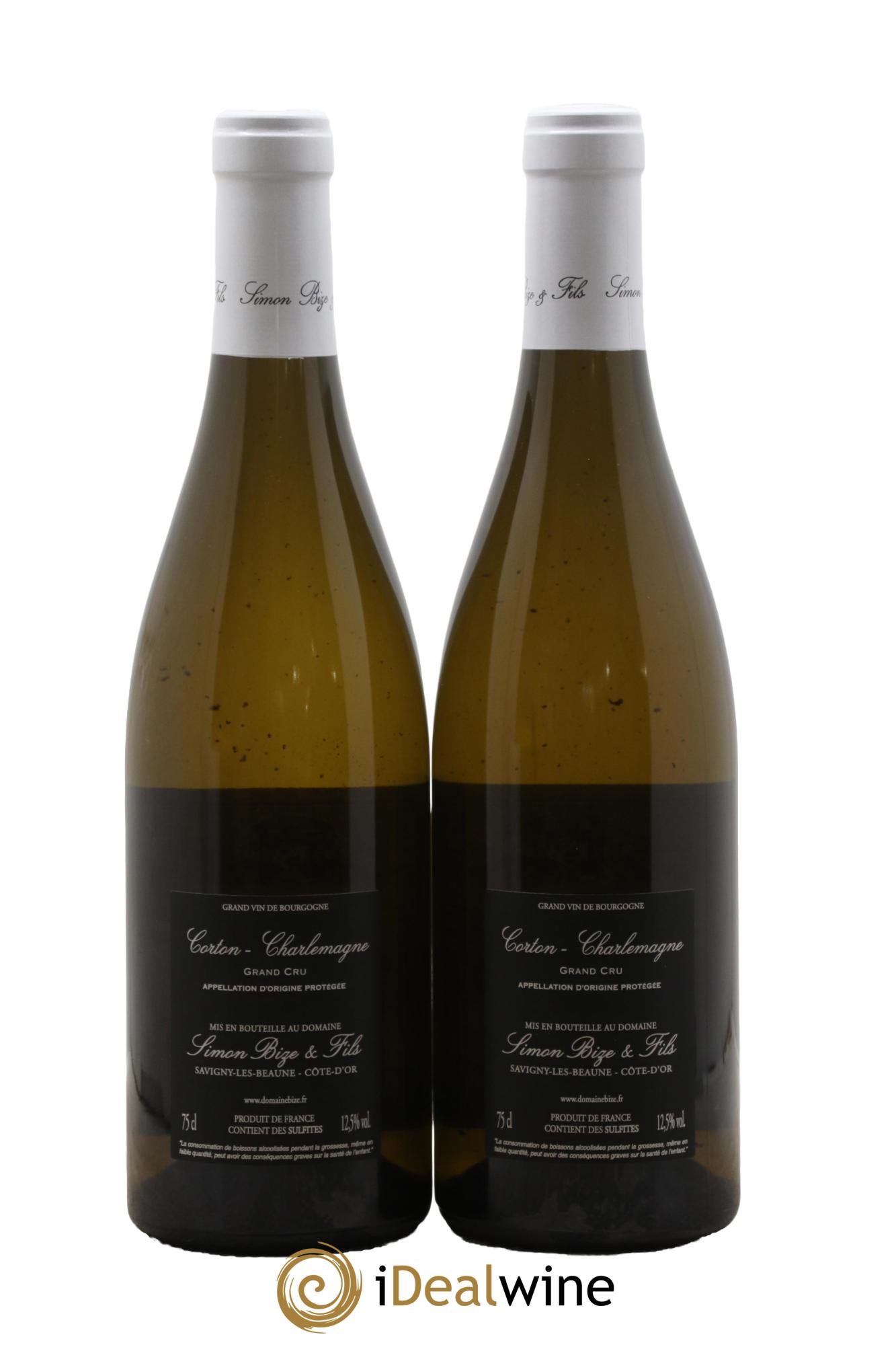 Corton-Charlemagne Grand Cru Simon Bize & Fils 2021 - Posten von 2 Flaschen - 1