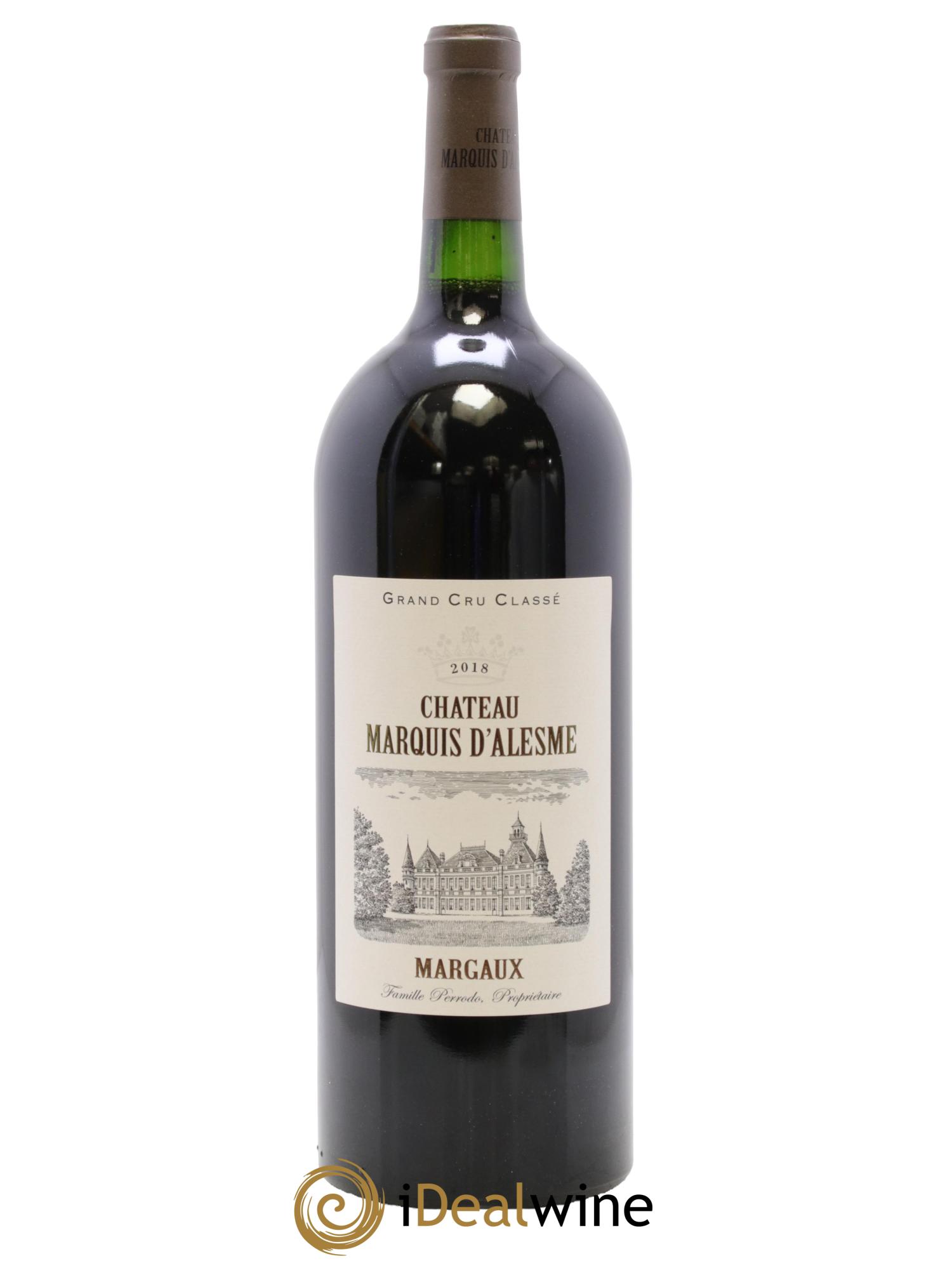 Château Marquis d'Alesme Becker 3ème Grand Cru Classé 2018 - Posten von 1 Magnum - 1