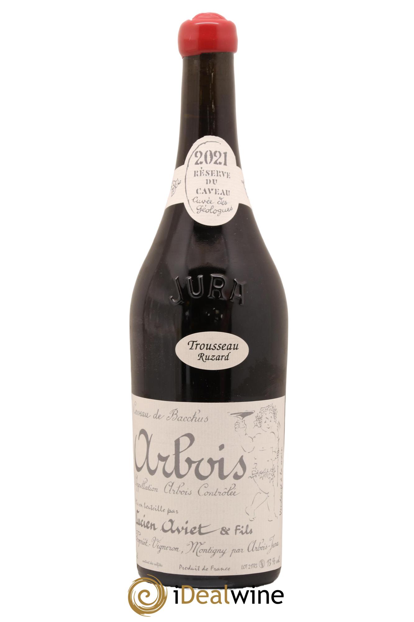 Arbois Trousseau Ruzard Cuvée des Géologues Lucien Aviet (Domaine) 2021 - Lot de 1 bouteille - 0