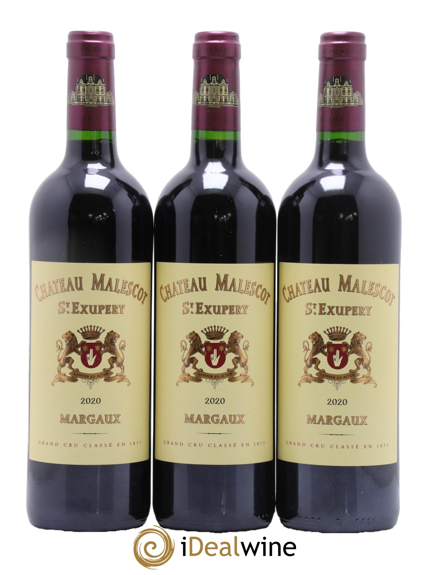 Château Malescot Saint-Exupéry 3ème Grand Cru Classé  2020 - Posten von 12 Flaschen - 4