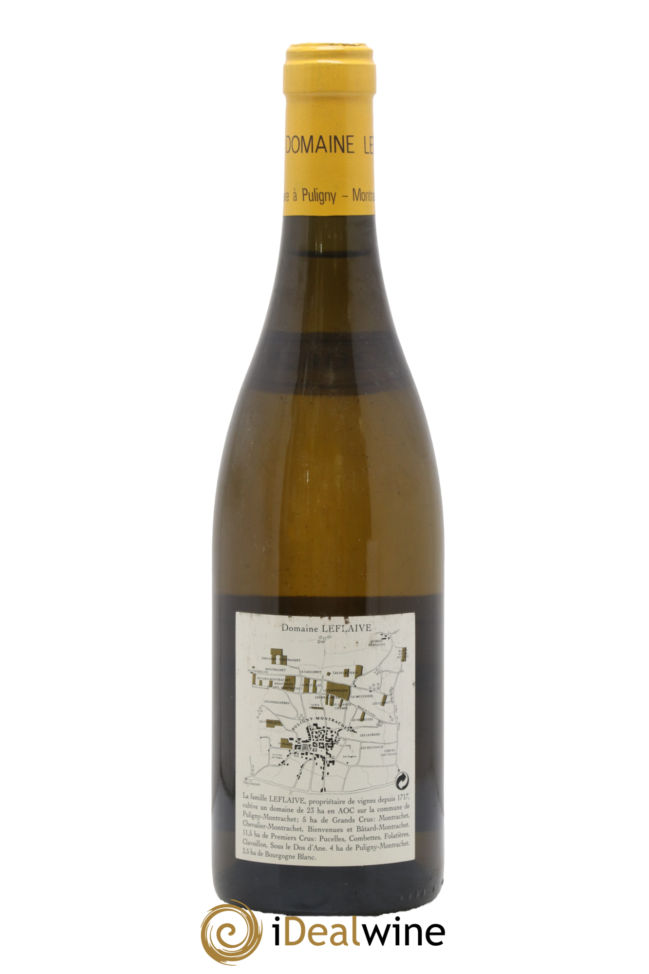 Puligny-Montrachet 1er Cru Les Folatières Leflaive (Domaine) 2002 - Lot de 1 bouteille - 1