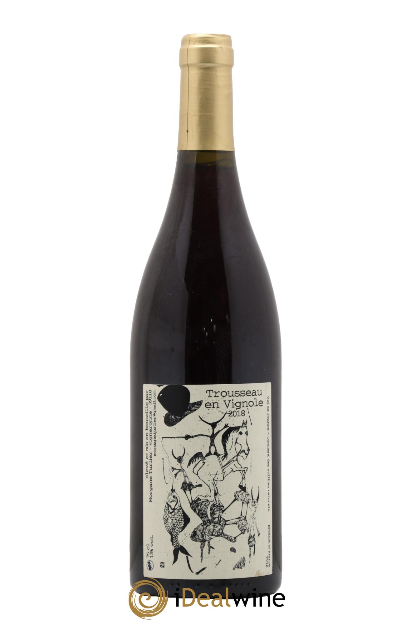 Vin de France Trousseau en Vignole Morgane Turlier 2018 - Lot de 1 bouteille - 0